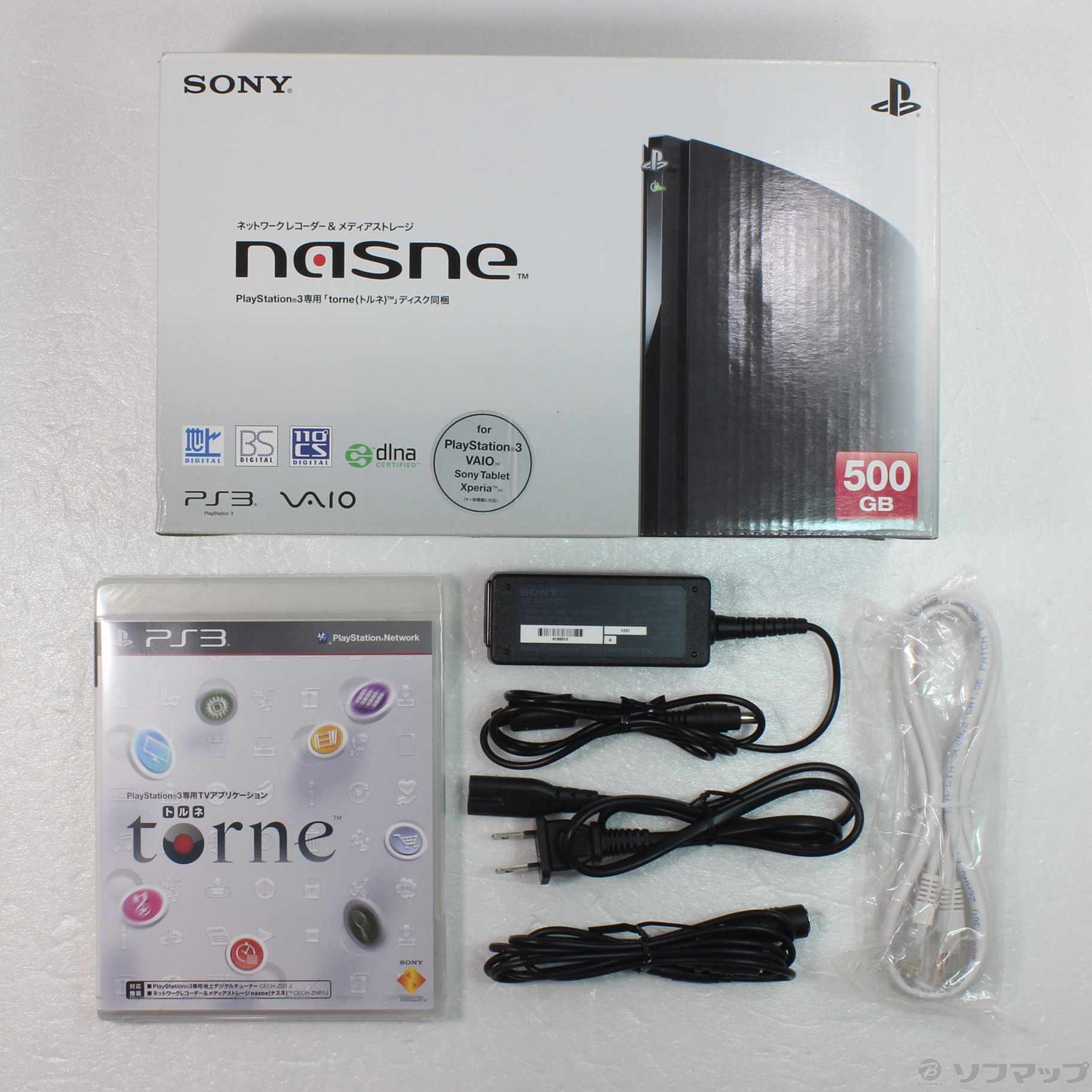 SONY - 【delta】nasne 500GB 中古 動作します sony nasne 500gb 中古動作品