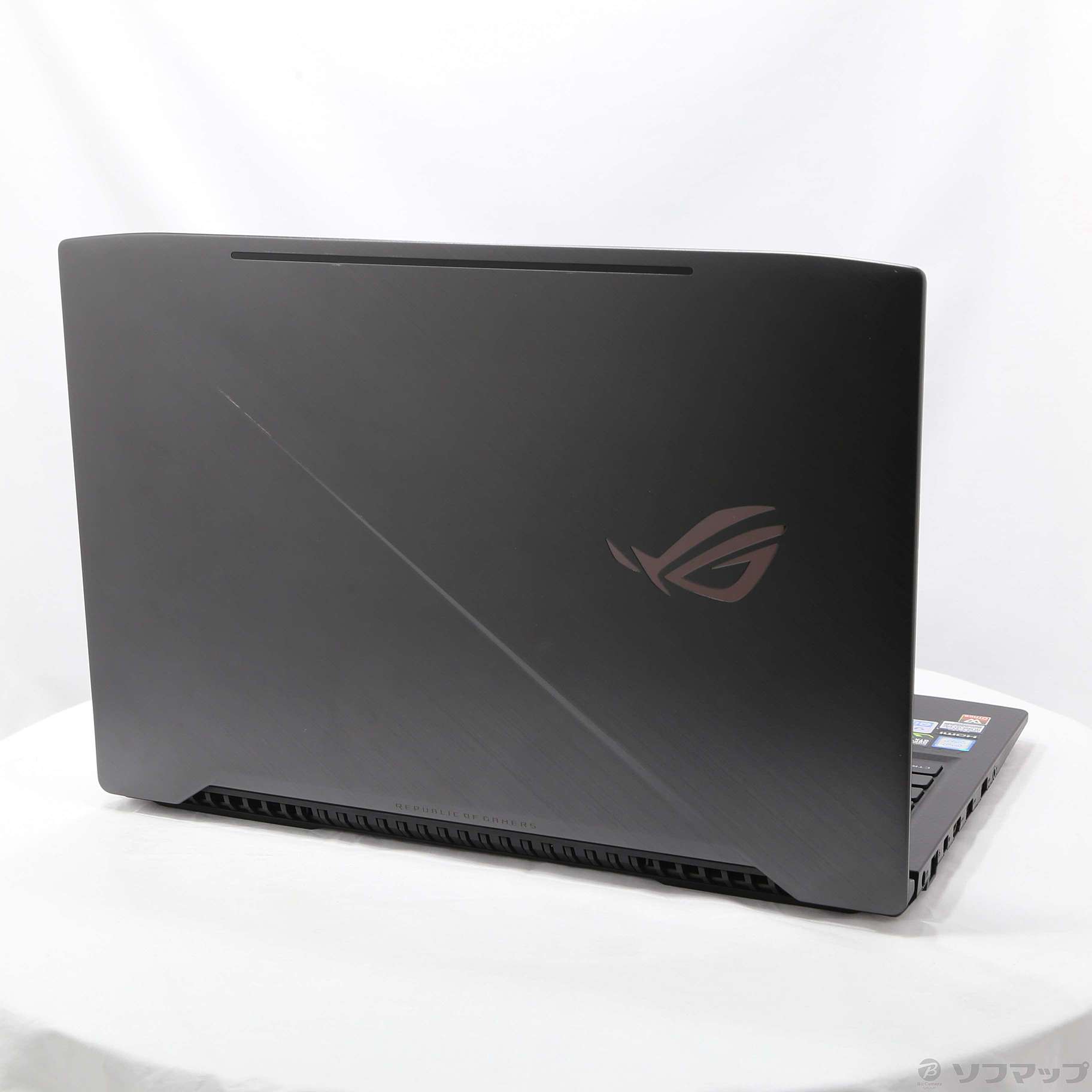 中古】ROG STRIX GL503GE SCAR Edition GL503GE-SCAR ガンメタル 