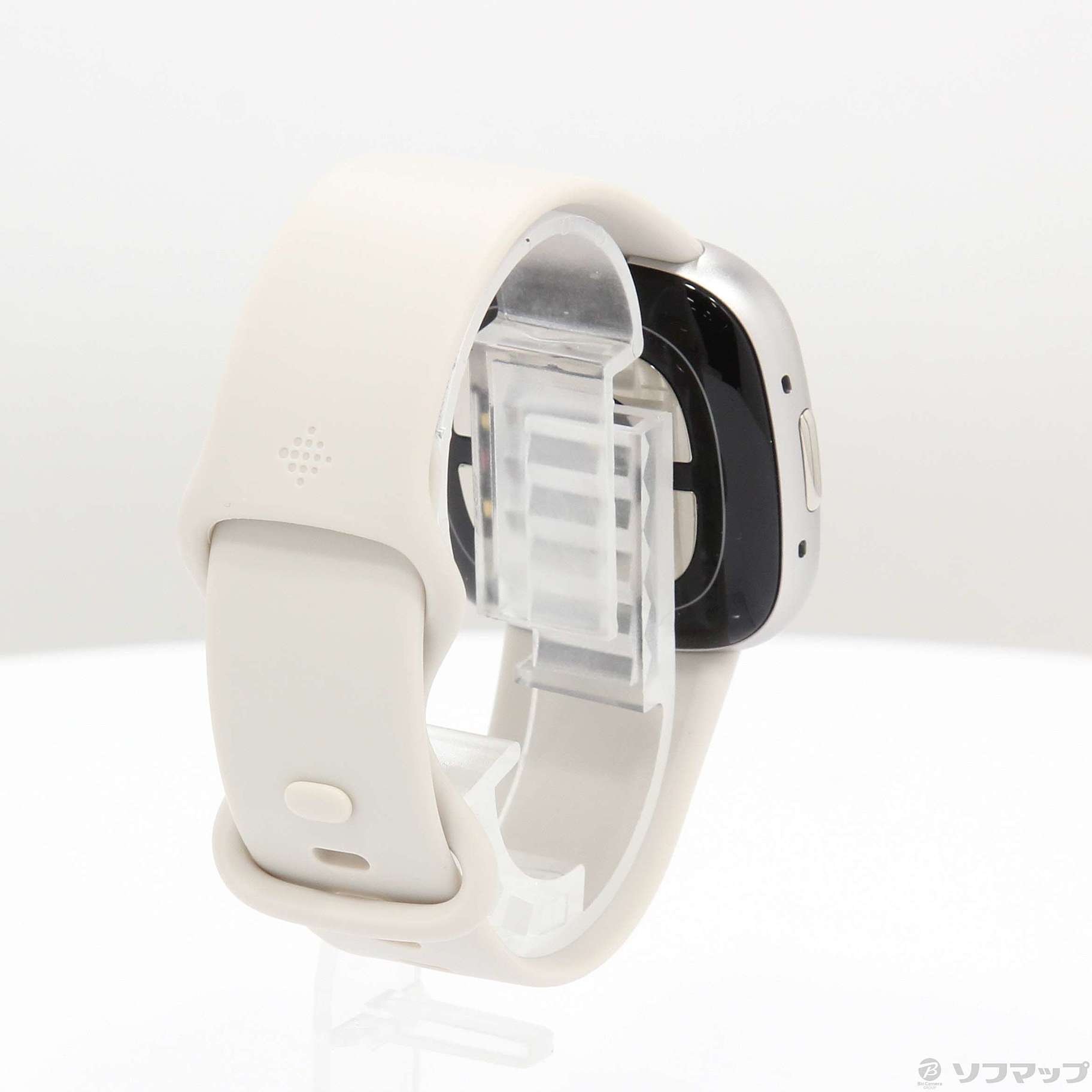 中古】Fitbit Sense 2 FB521SRWT-FRCJK ルナホワイト／プラチナ 