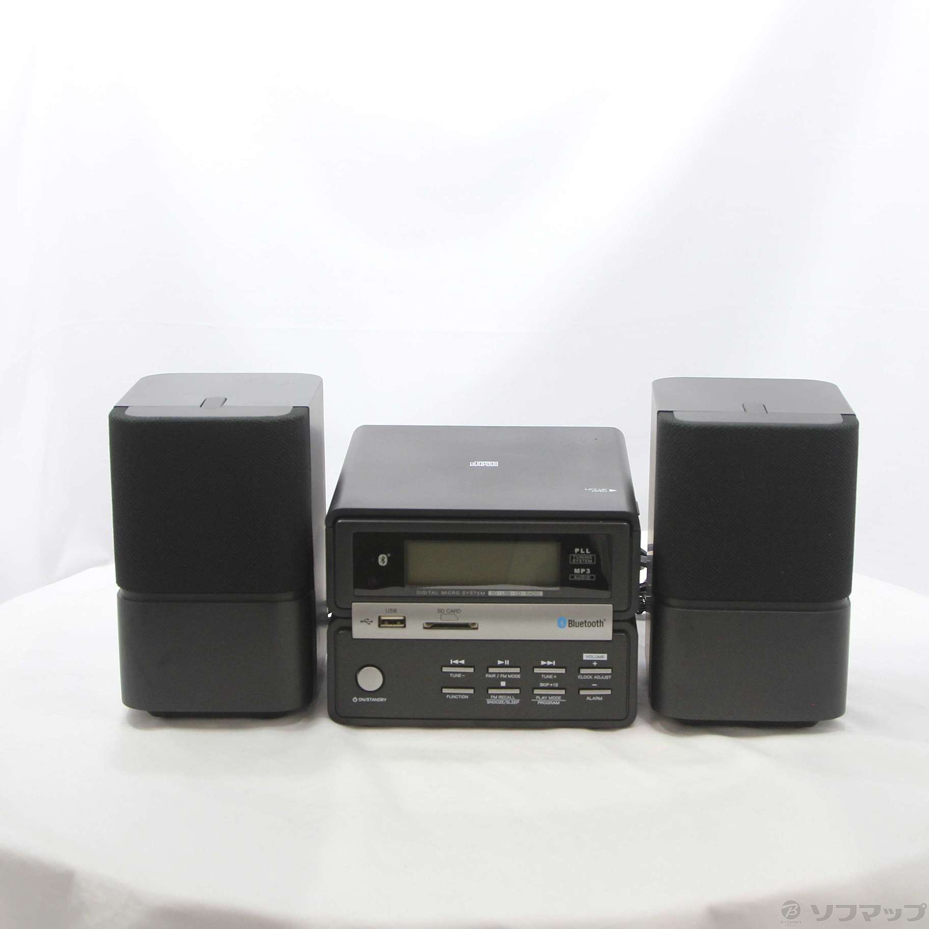 【未使用】ビックカメラ ミニコンポ XR-BU30B ★A-172 新品未使用 ミニコンポ ブラック XR-BU30B