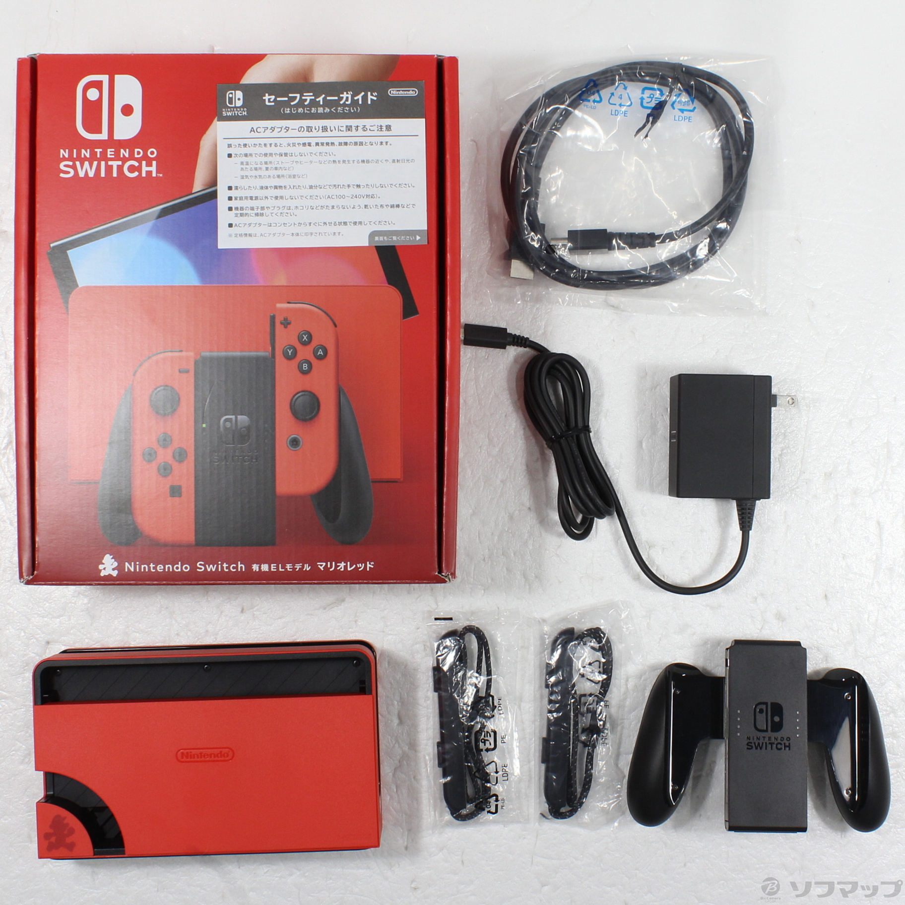 中古】Nintendo Nintendo Switch 有機ELモデル マリオレッド