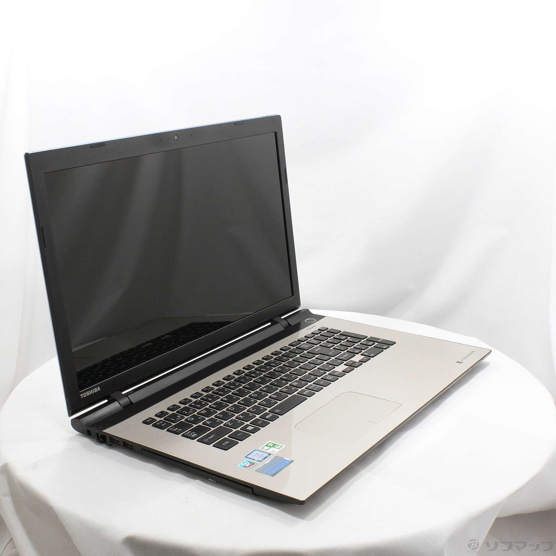 中古】格安安心パソコン dynabook T67／VG PT67VGP-BJA サテンゴールド 