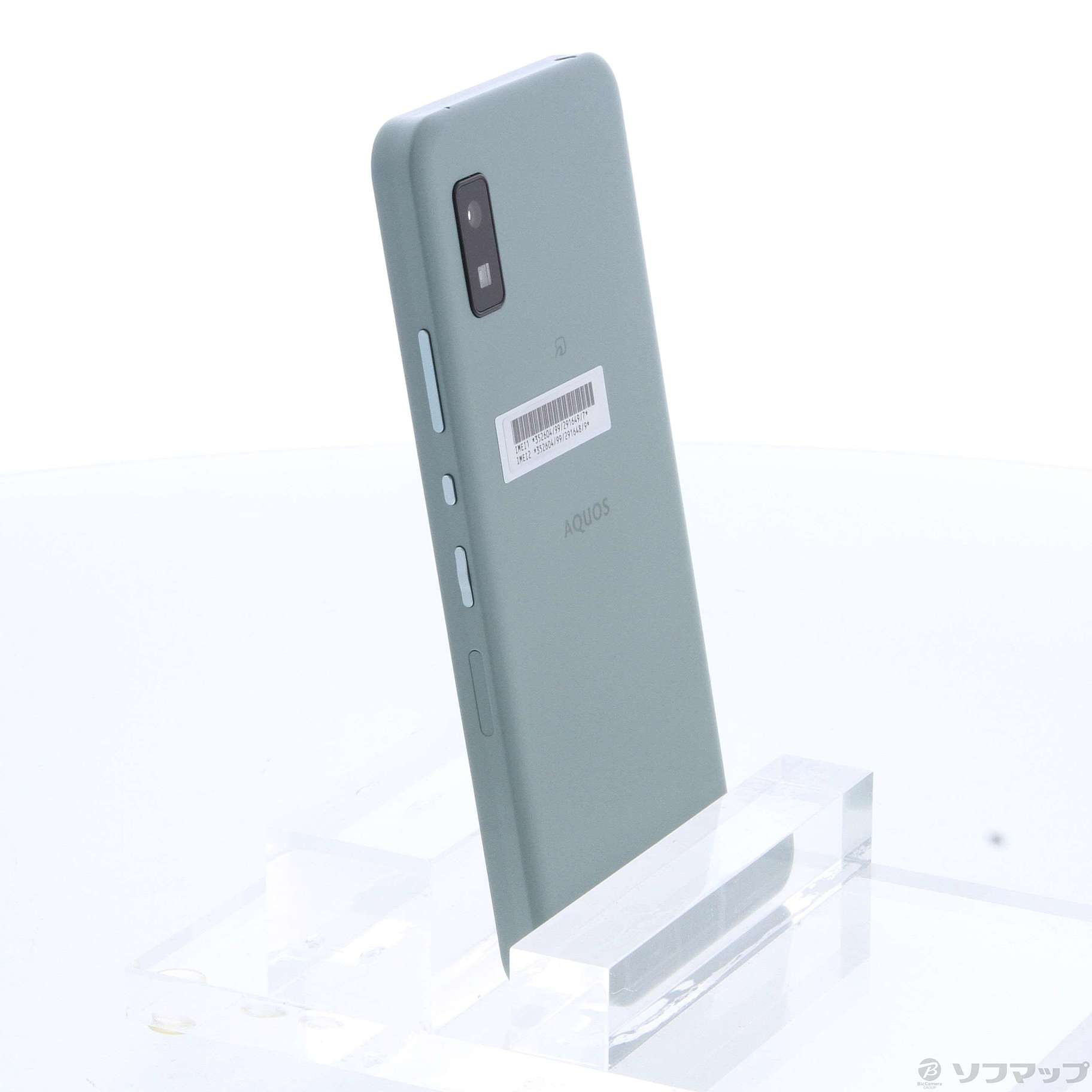 中古)SHARP AQUOS wish2 64GB オリーブグリーン A204SH Y!mobile SIM