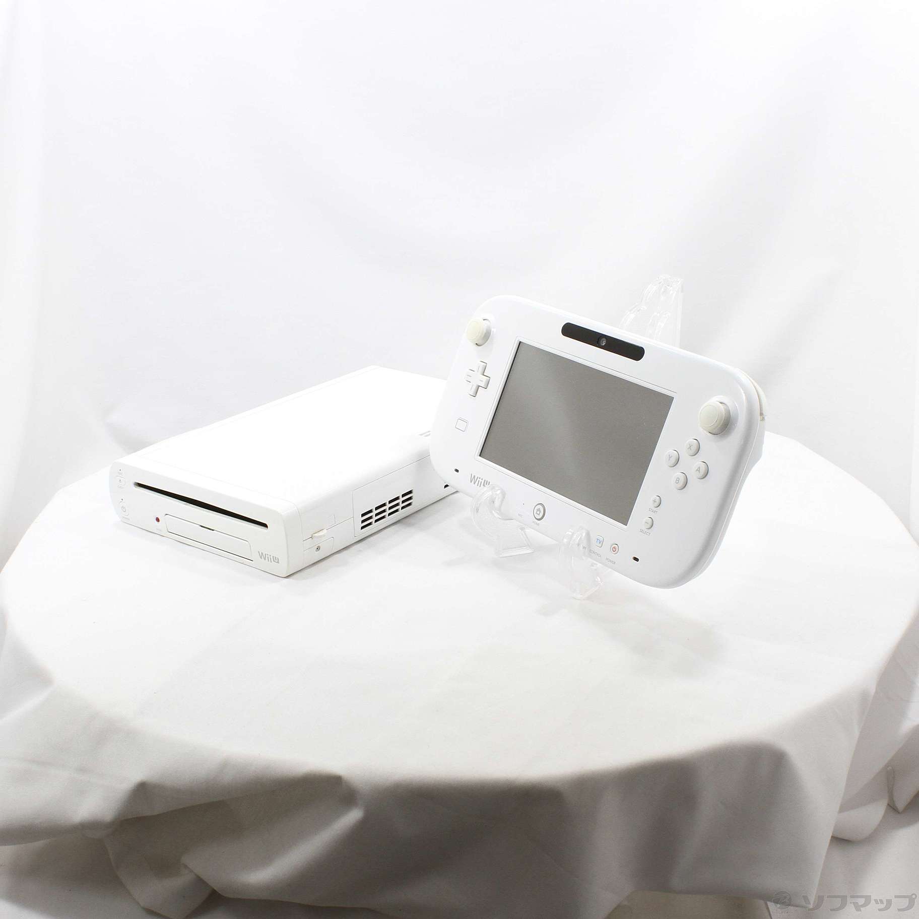 WII U ベーシックセット＆ソフト2本 Wii U 本体 8GB ベーシックセット shiro シロ ニンテンドー 箱