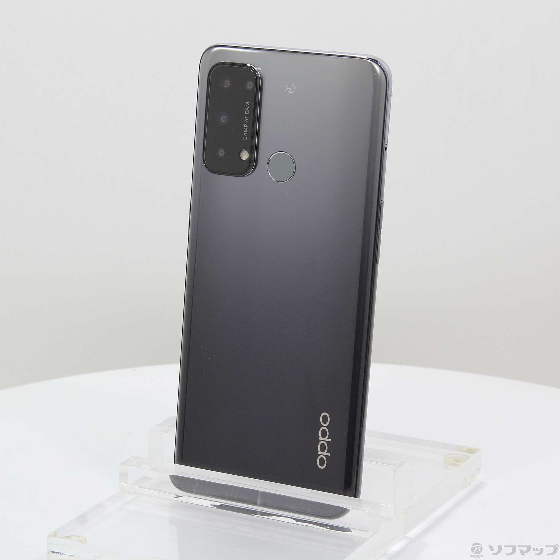 中古】OPPO Reno5 A 128GB シルバーブラック CPH2199 SIMフリー 