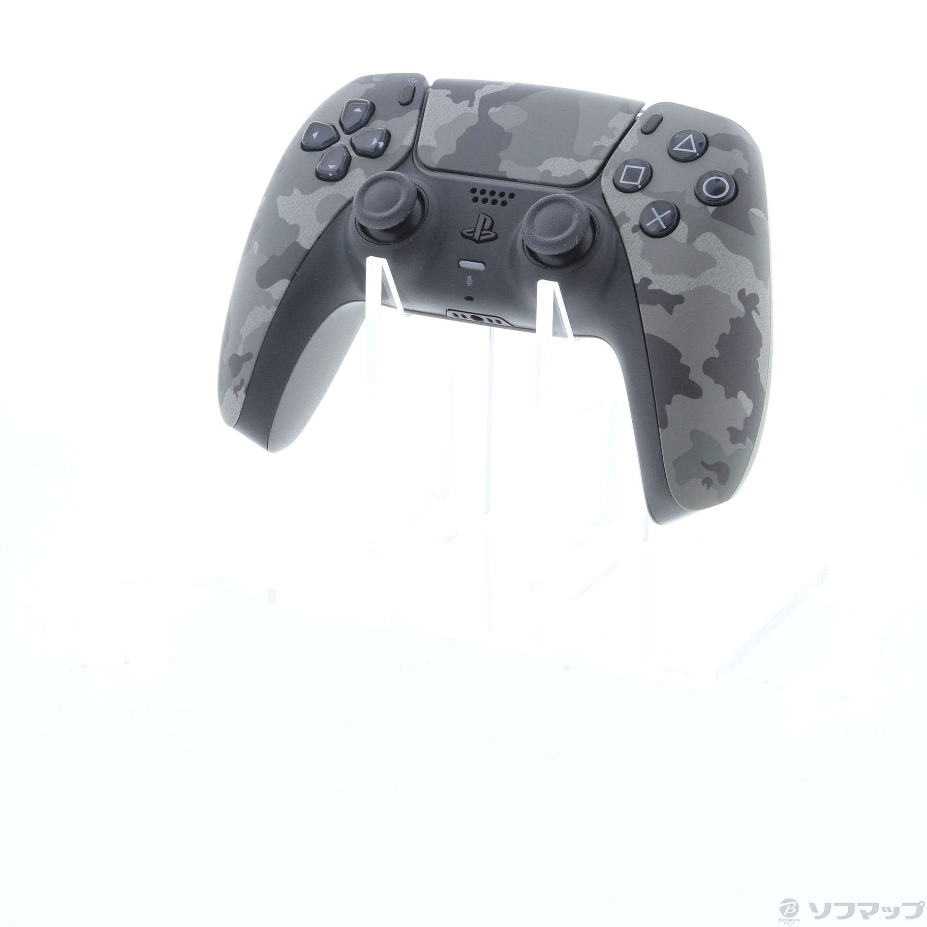 中古】DualSense ワイヤレスコントローラー グレー カモフラージュ  