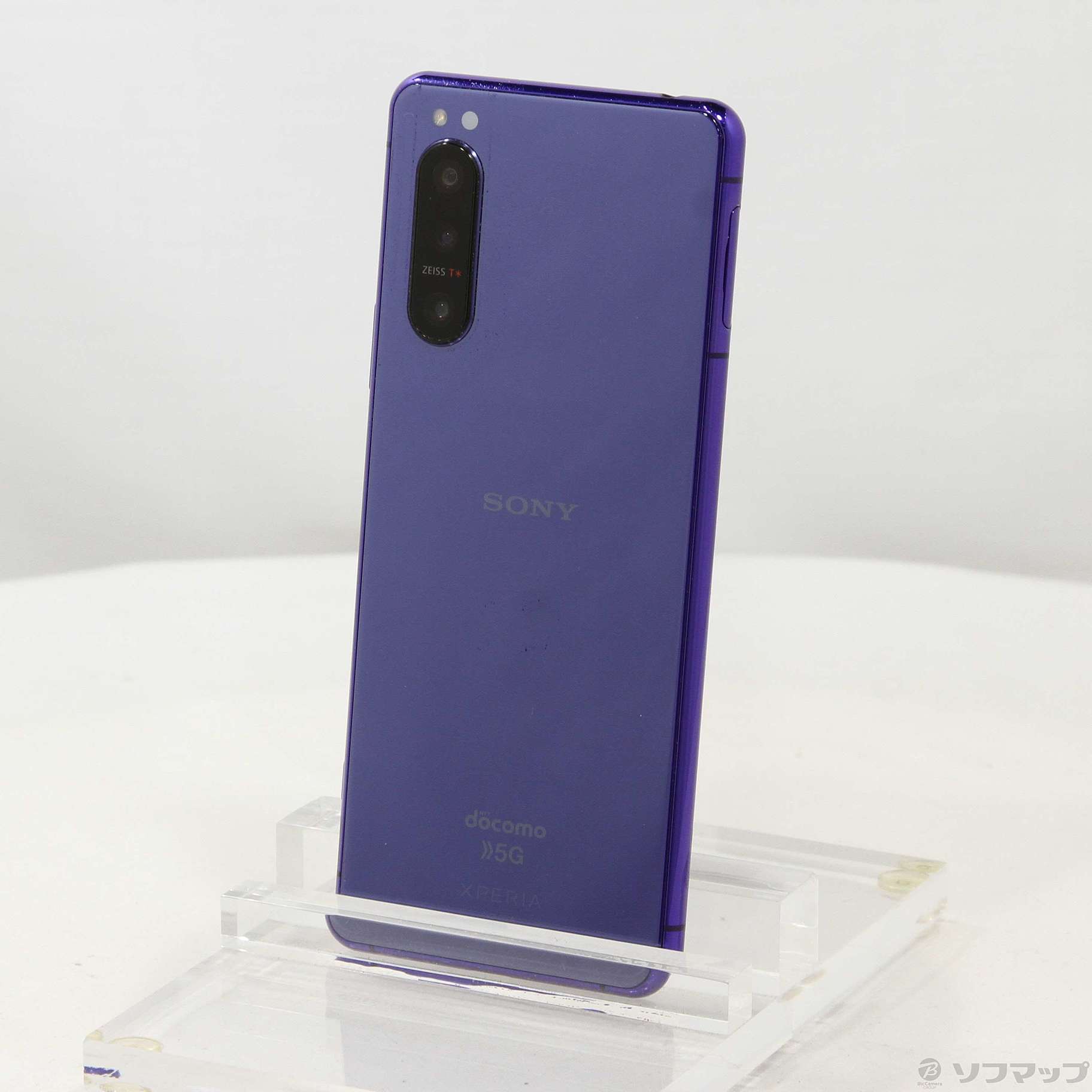 中古】Xperia 5 II 128GB パープル SO-52A docomoロック解除SIMフリー 