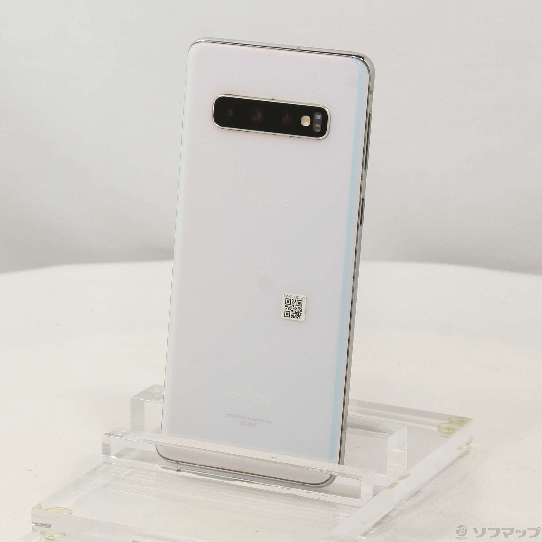 中古】GALAXY S10 128GB プリズムホワイト SC-03L docomoロック解除SIMフリー [2133056786852] -  リコレ！|ビックカメラグループ ソフマップの中古通販サイト