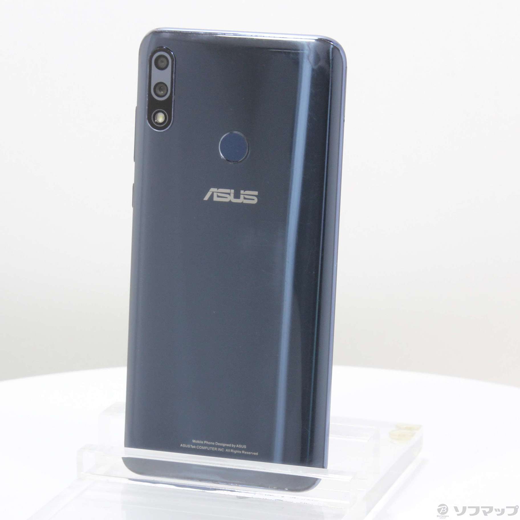 中古】ZenFone Max Pro M2 64GB ミッドナイトブルー ZB631KL-BL64S6 