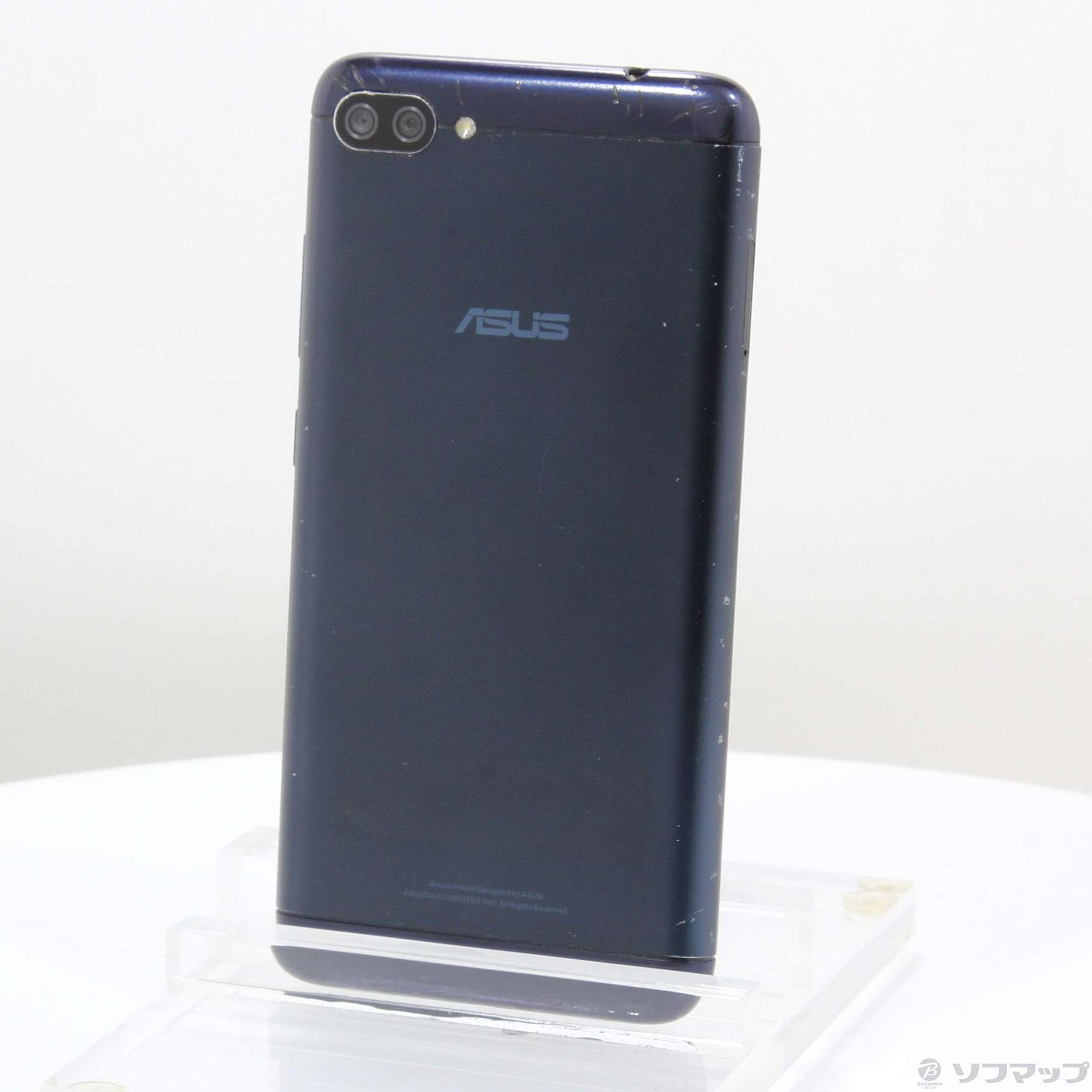 中古】ZenFone 4 Max Pro 32GB ネイビーブラック ZC554KL-BK32S4BKS  