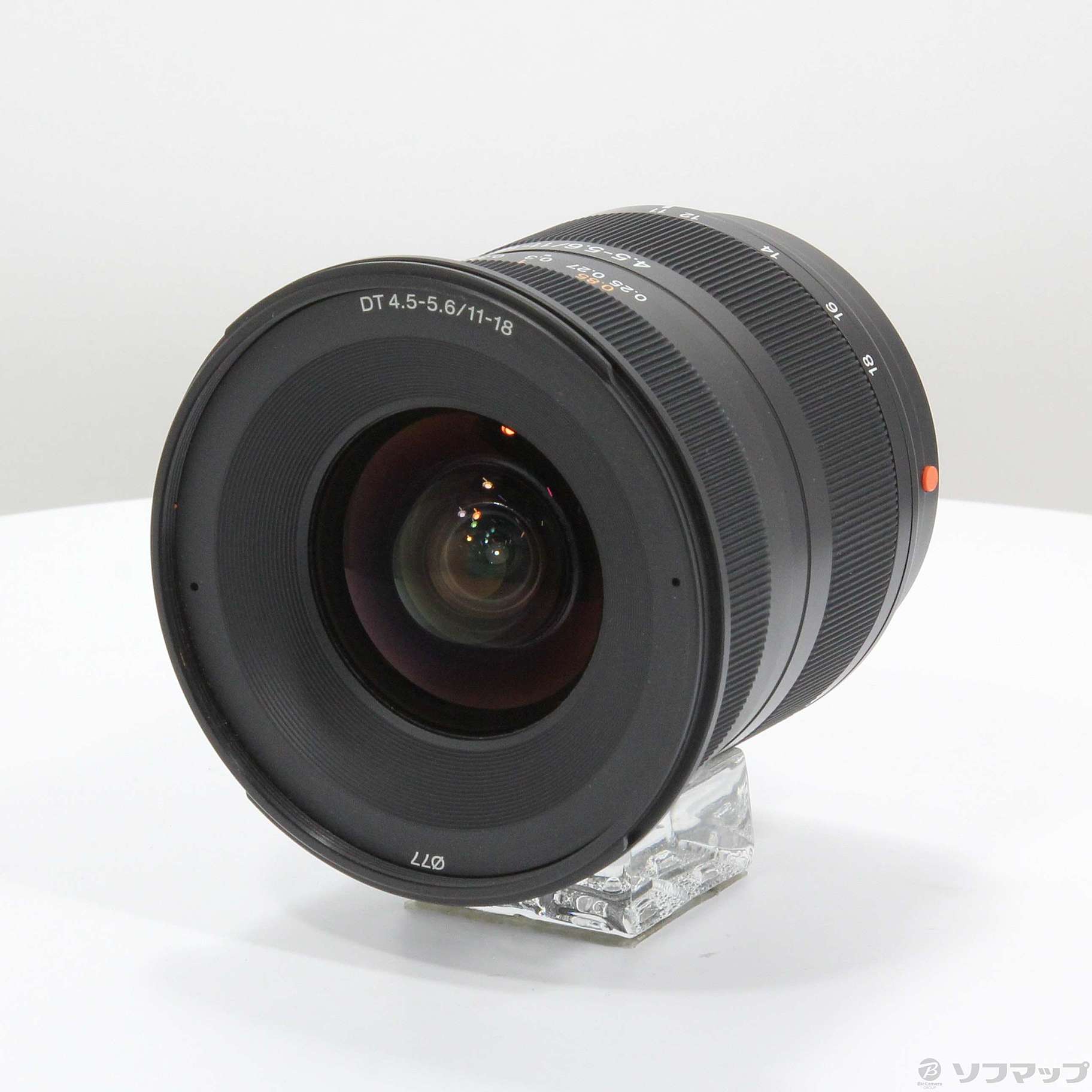 中古】〔展示品〕 DT 11-18mm F4.5-5.6 (SAL1118) (αレンズ) [2133056795601] -  リコレ！|ビックカメラグループ ソフマップの中古通販サイト