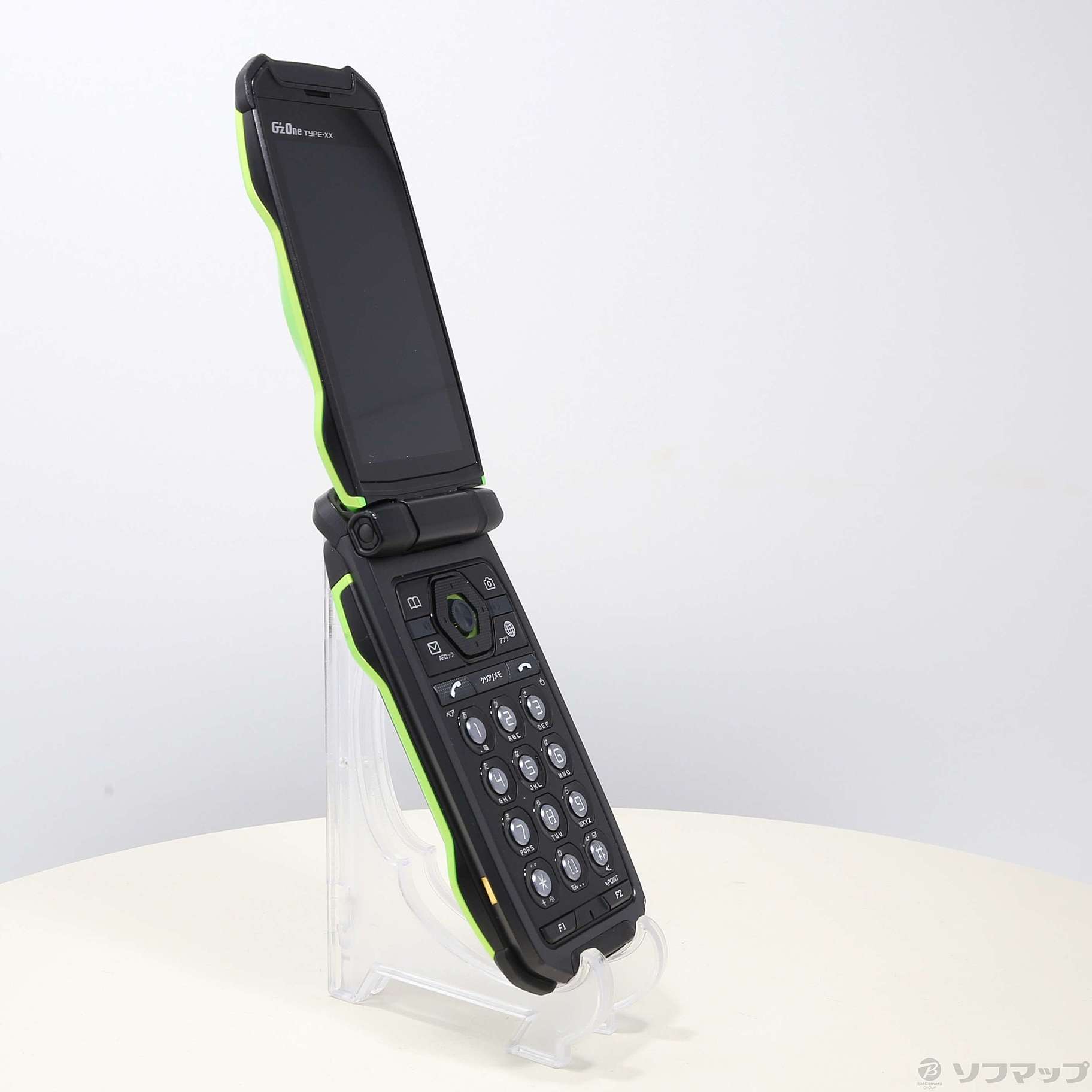 中古】GzOne TYPE-XX KYY31 リキッドグリーン au SIMフリー