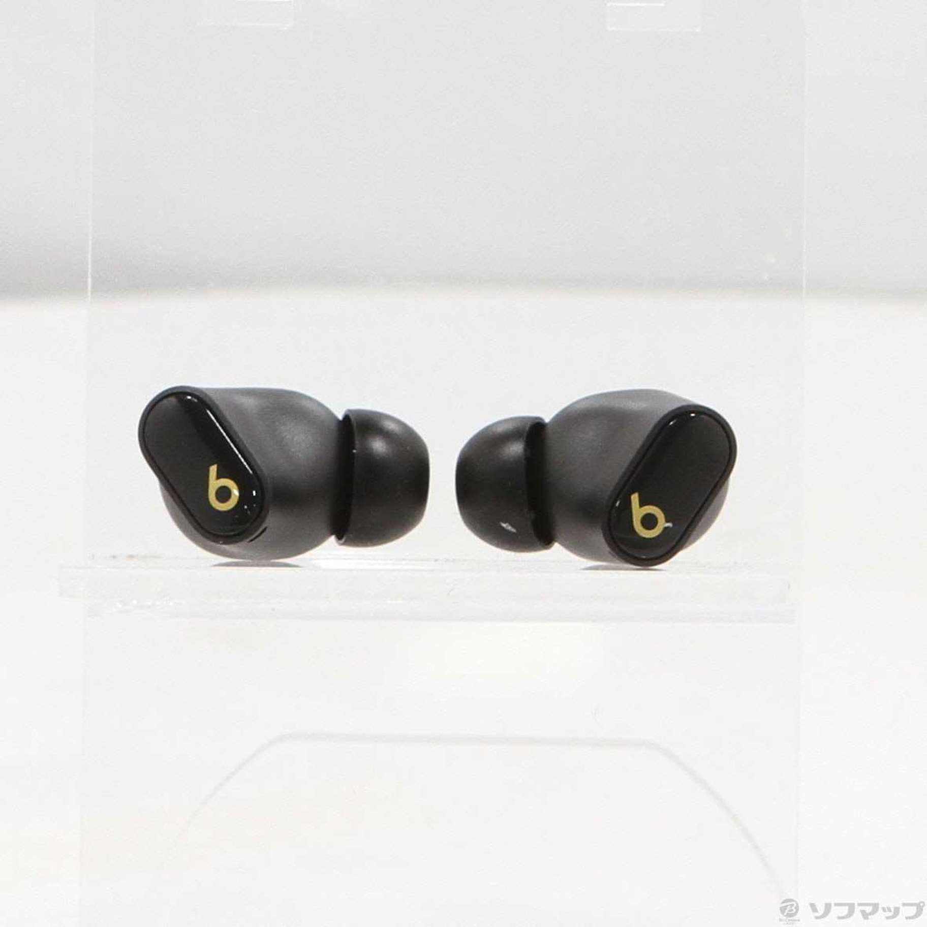 中古】〔展示品〕 Beats Studio Buds+ MQLH3PA／A ブラック／ゴールド 