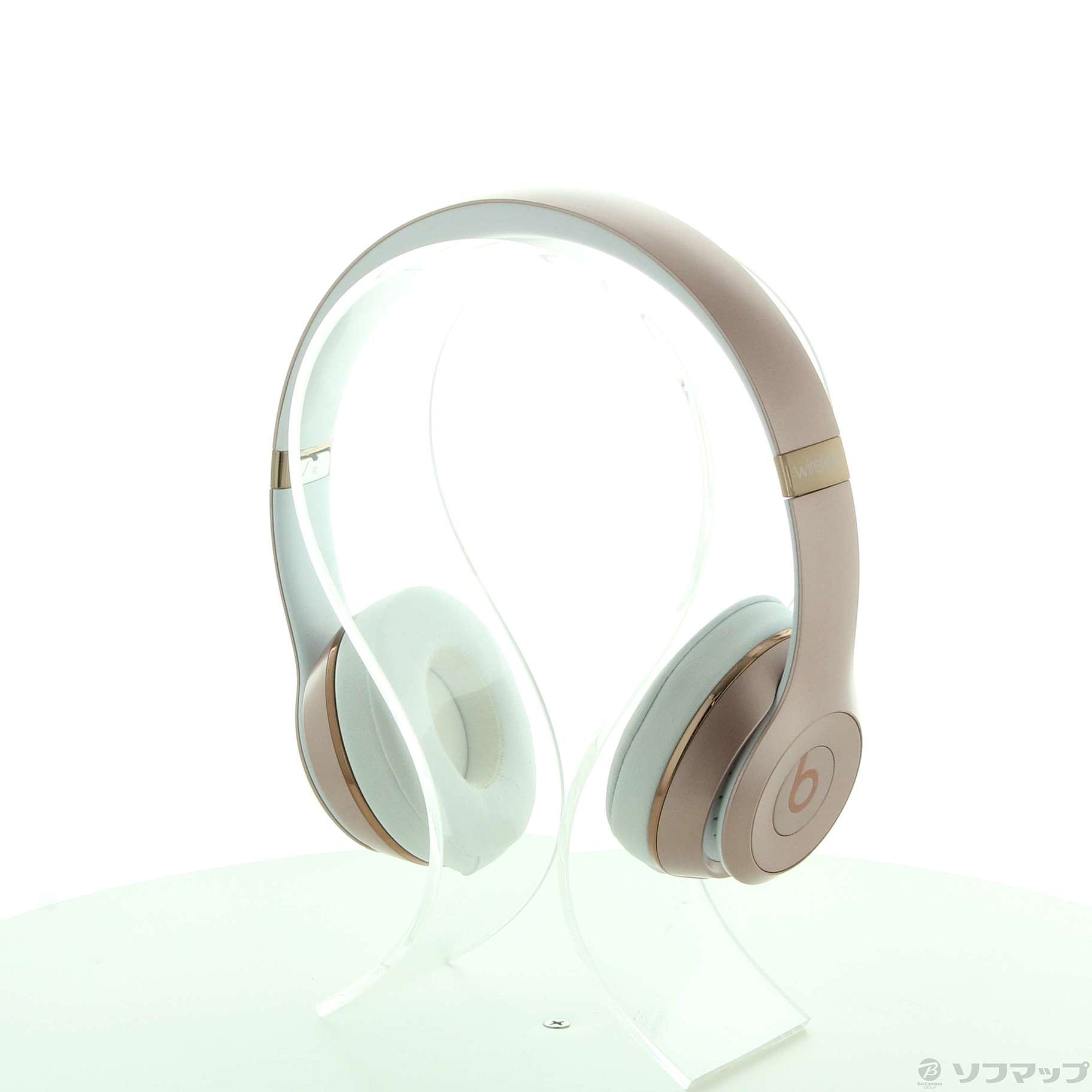 Beats Solo3 ワイヤレスヘッドホン ホワイト/ローズゴールド