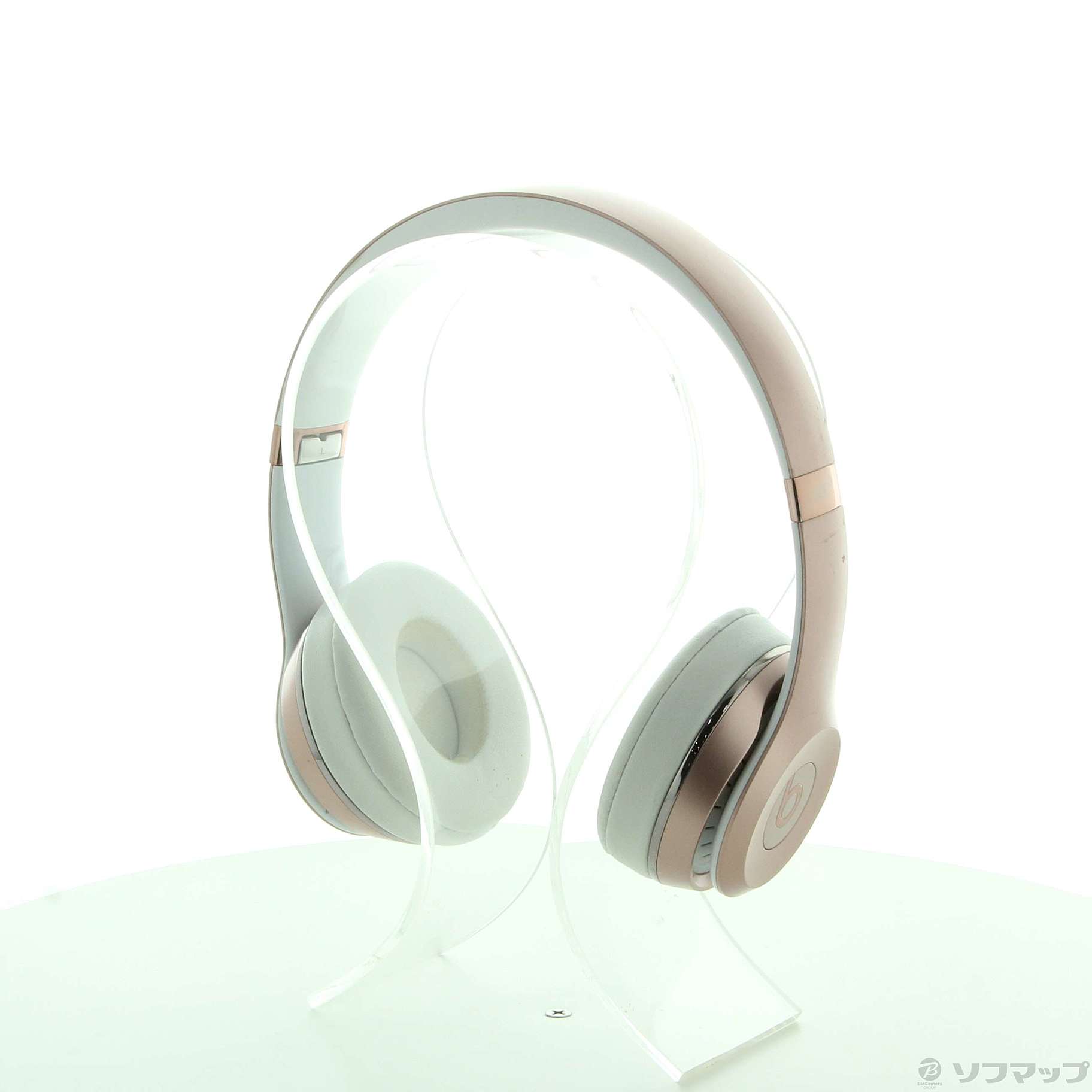 中古】〔展示品〕 Beats Solo3 Wireless ローズゴールド MX442PA／A 