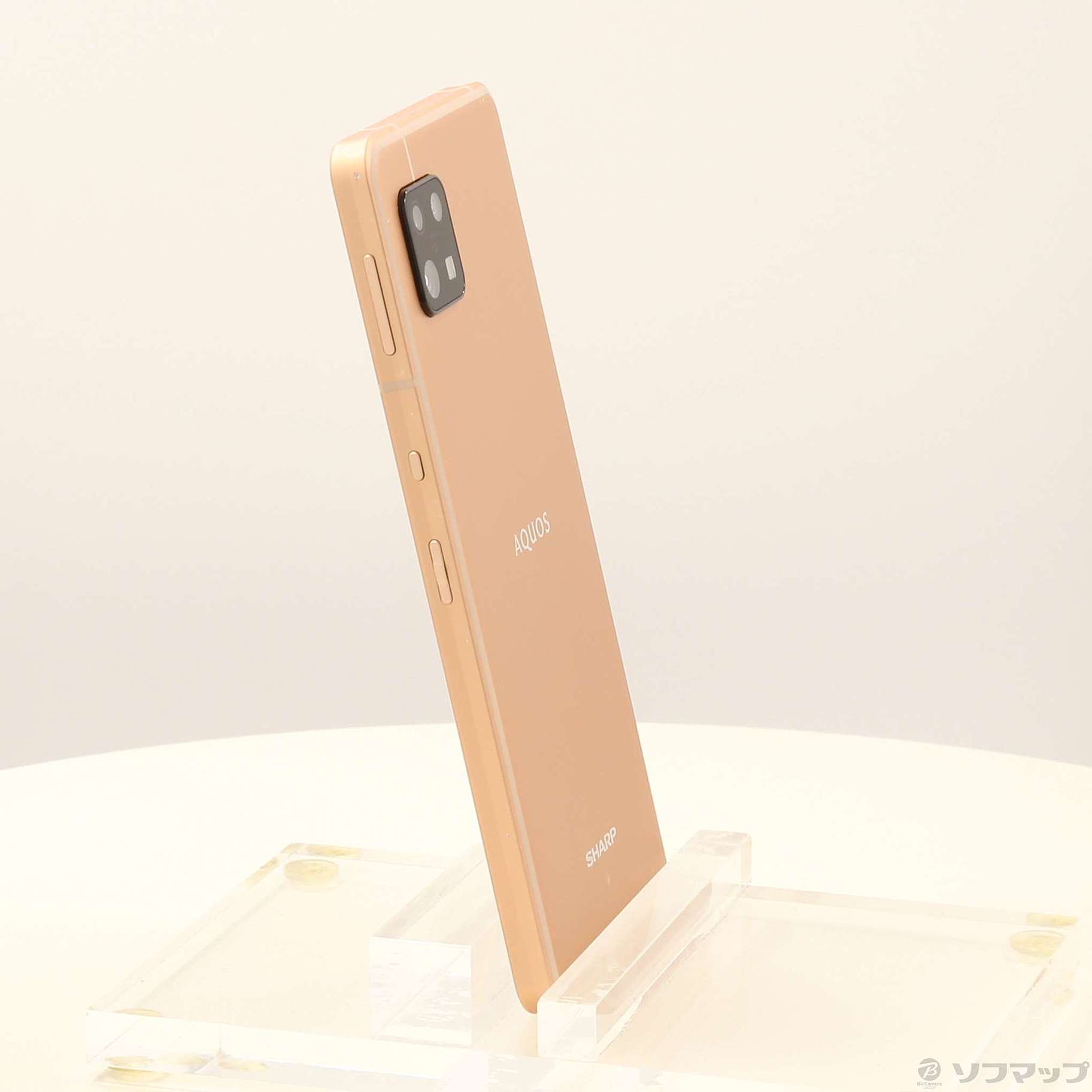 中古品〕 AQUOS sense6 128GB ライトカッパー SH-M19 SIMフリー【269