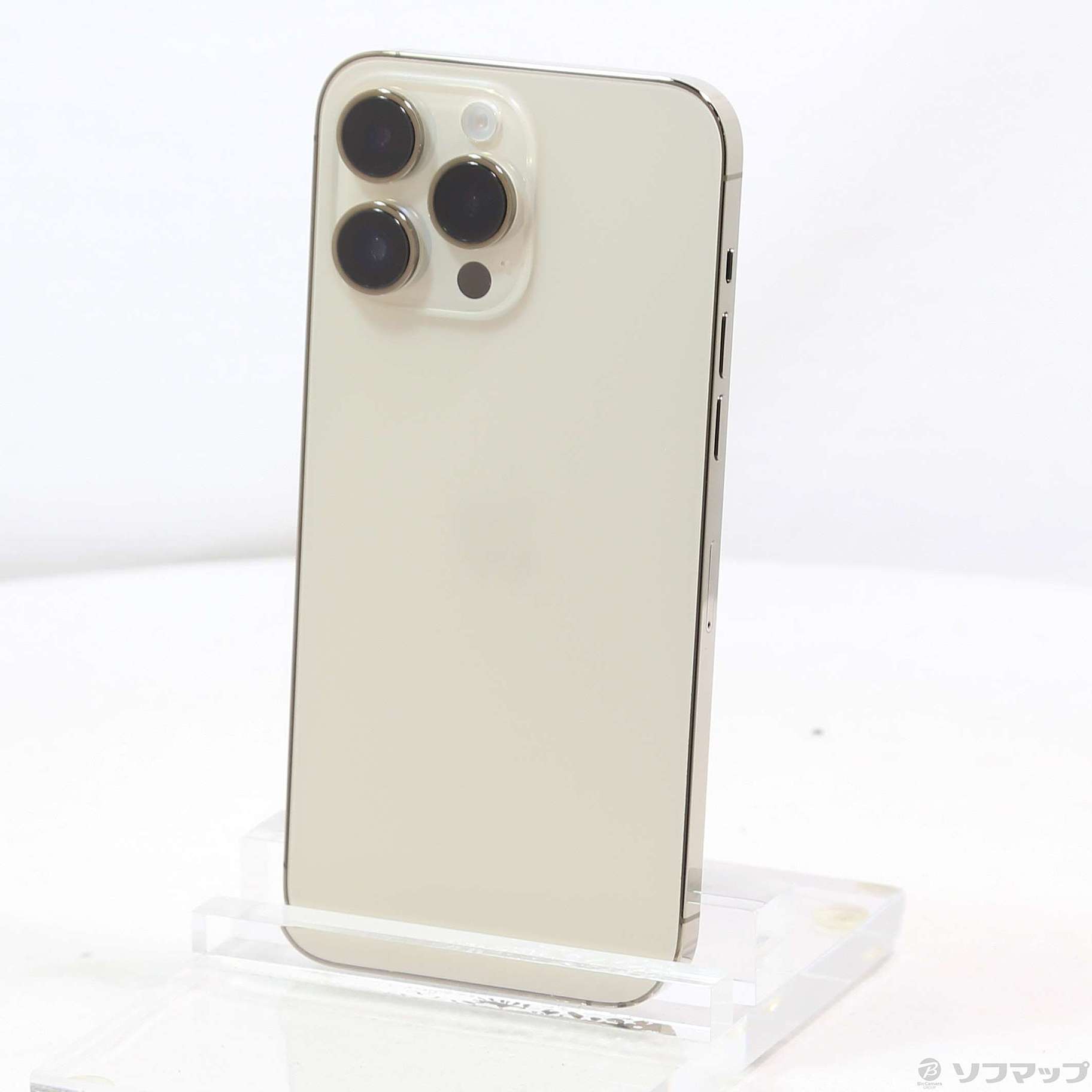 中古】iPhone14 Pro Max 128GB ゴールド MQ983J／A SIMフリー 