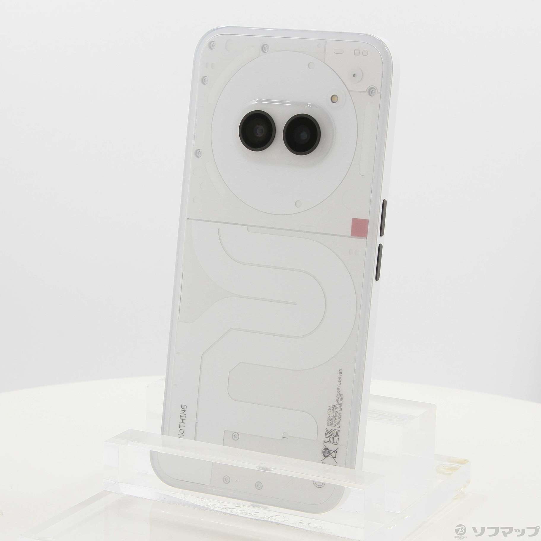 中古】Nothing Phone (2a) 128GB ミルク A10400066 SIMフリー 