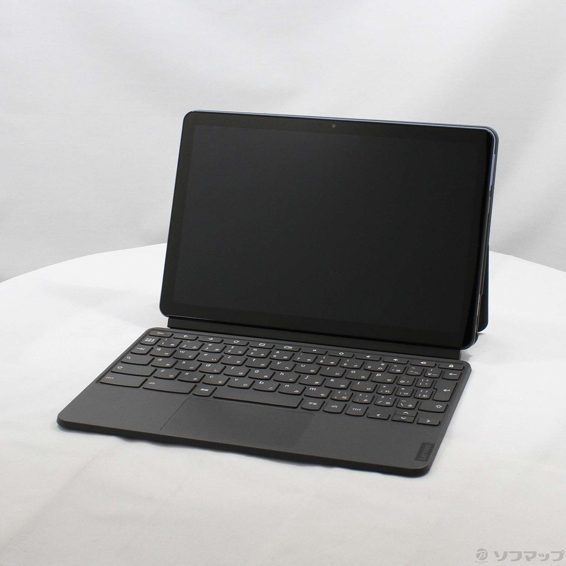 中古】ideapad Duet Chromebook ZA6F0038JP アイスブルー+アイアングレー ［MediaTek Helio P60T  (2.0GHz)／4GB／eMMC128GB／10.1インチワイド］ [2133056815002] -  法人専用リコレ！|ソフマップの法人専用中古通販サイト