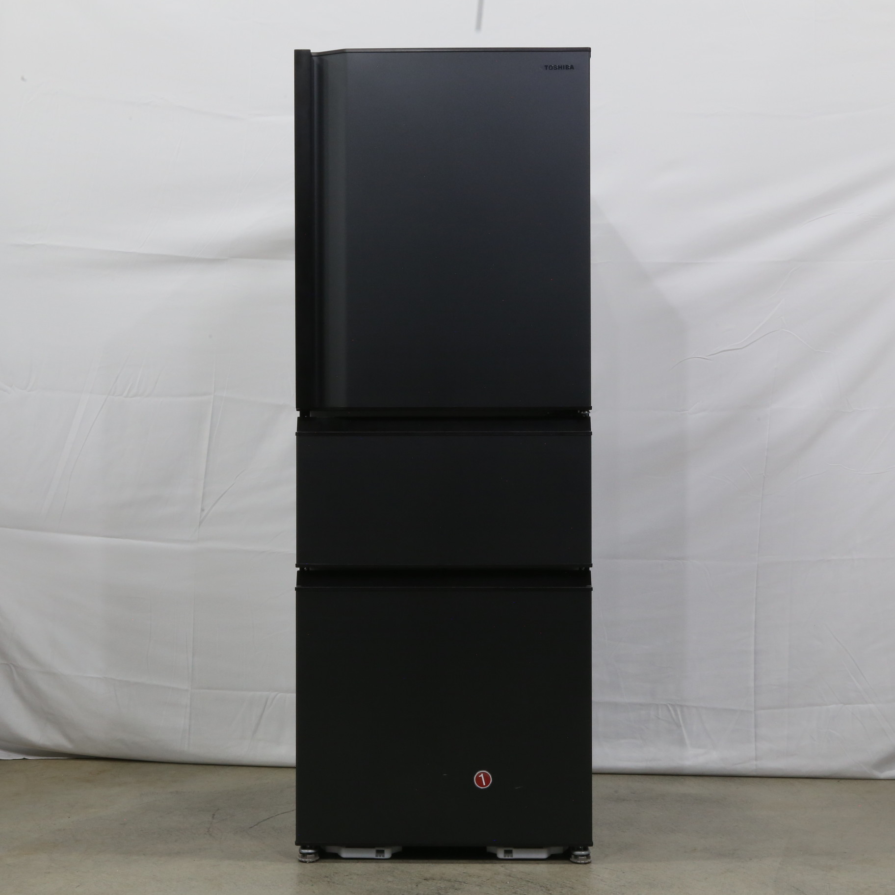 東芝 GR-V33SC(KZ) 3ドア冷蔵庫 (326L・右開き) マット