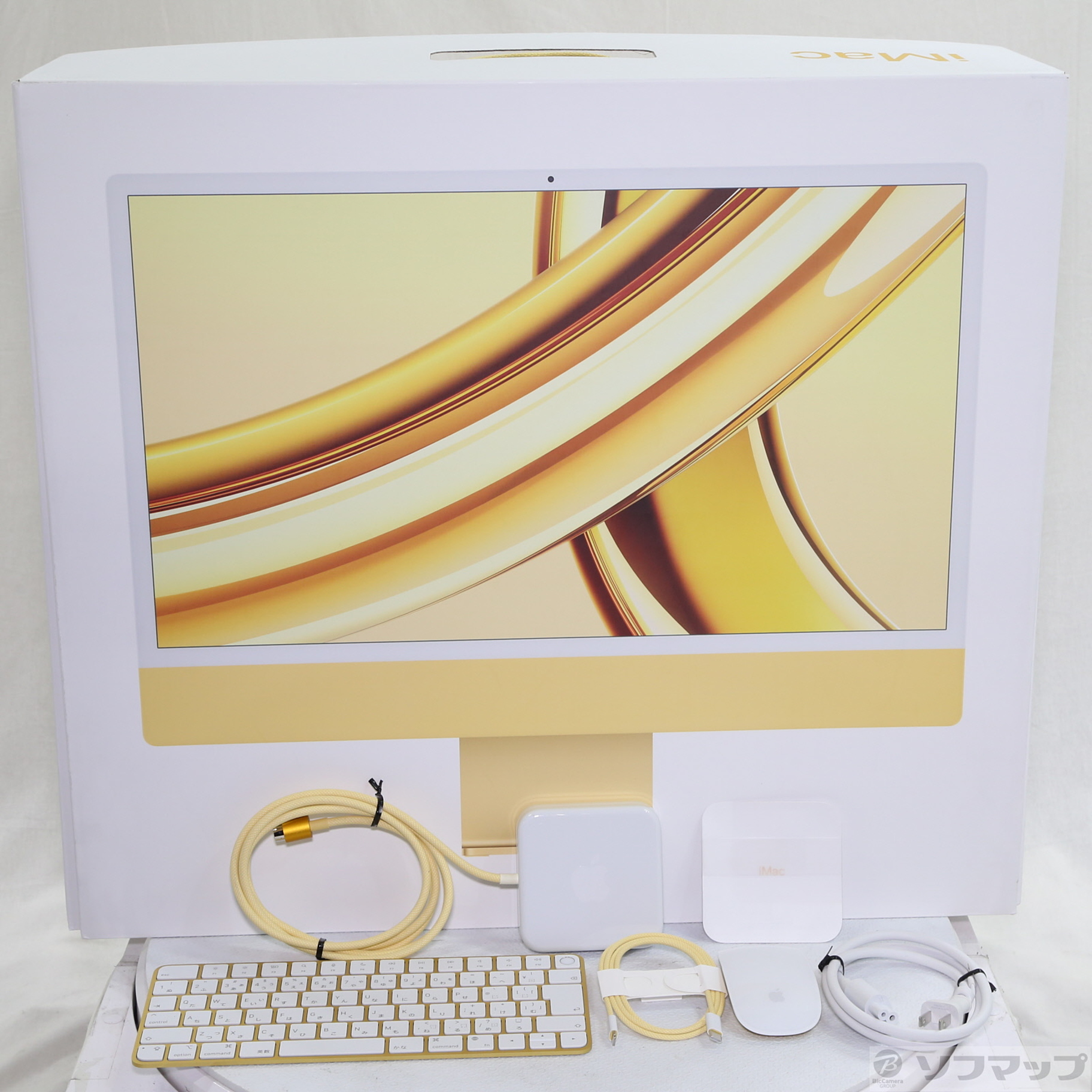Apple M3チップ iMac イエロー【中古】