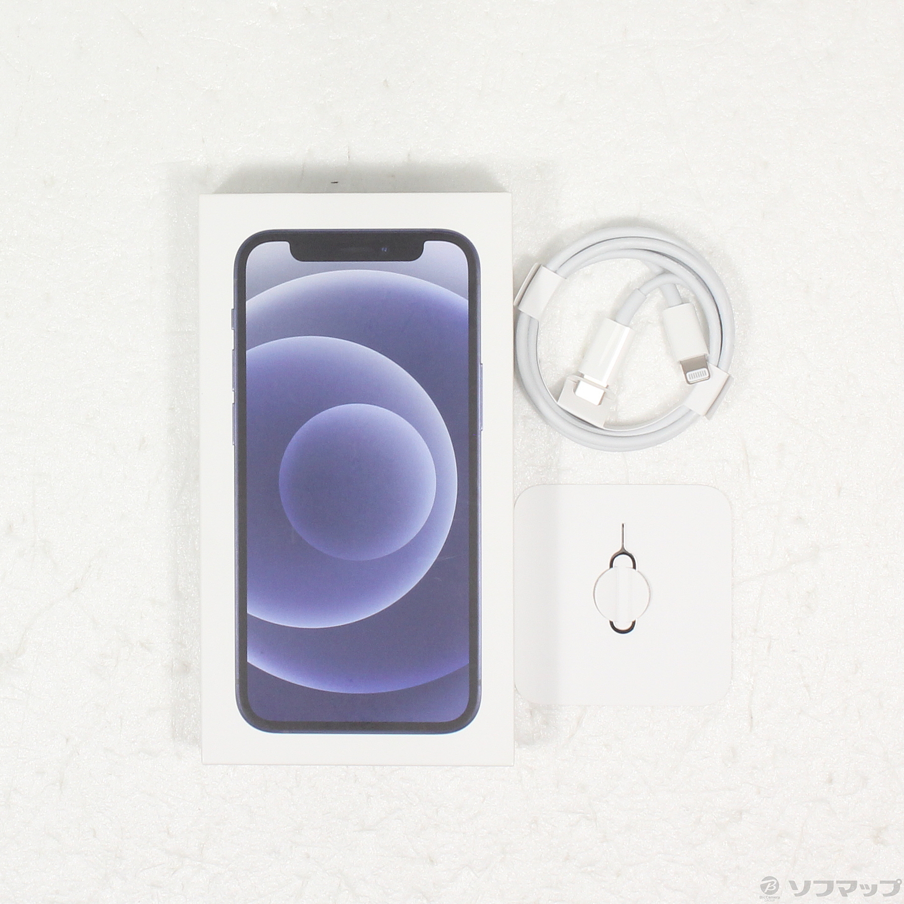 中古】iPhone12 mini 128GB ブラック MGDJ3J／A SIMフリー