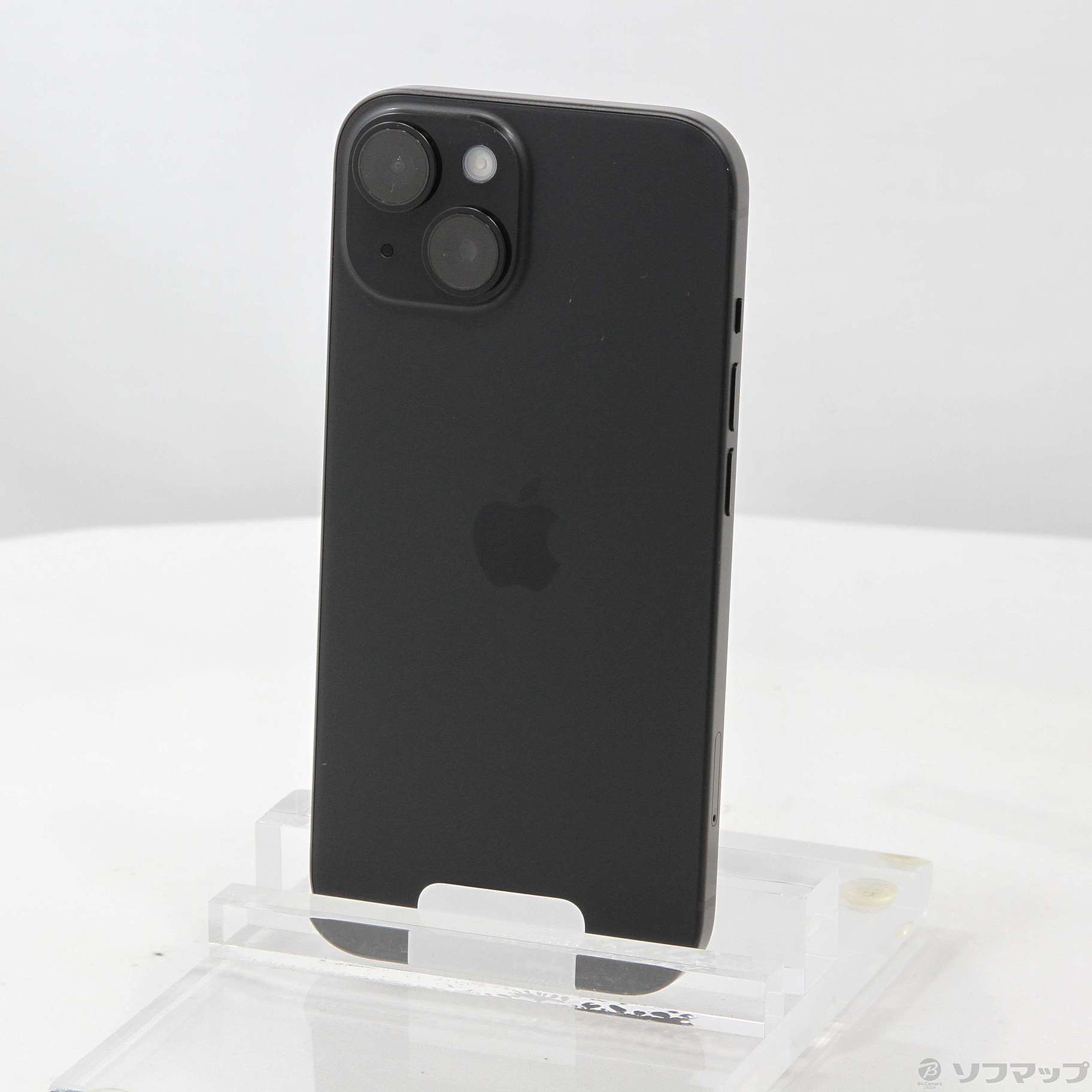 中古】iPhone15 256GB ブラック MTMN3J／A SIMフリー [2133056830944