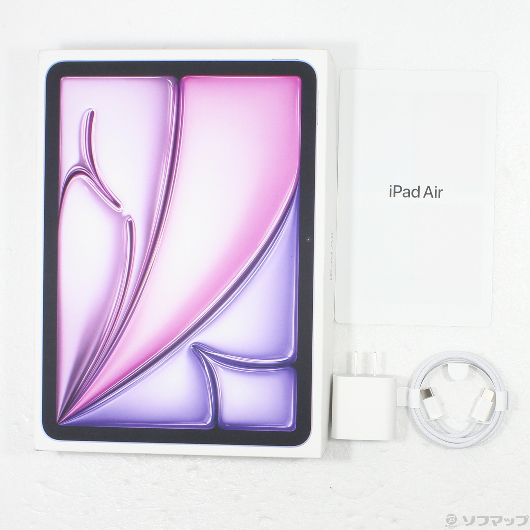 中古】iPad Air 11インチ 第6世代 128GB パープル MUWF3J／A Wi-Fi 