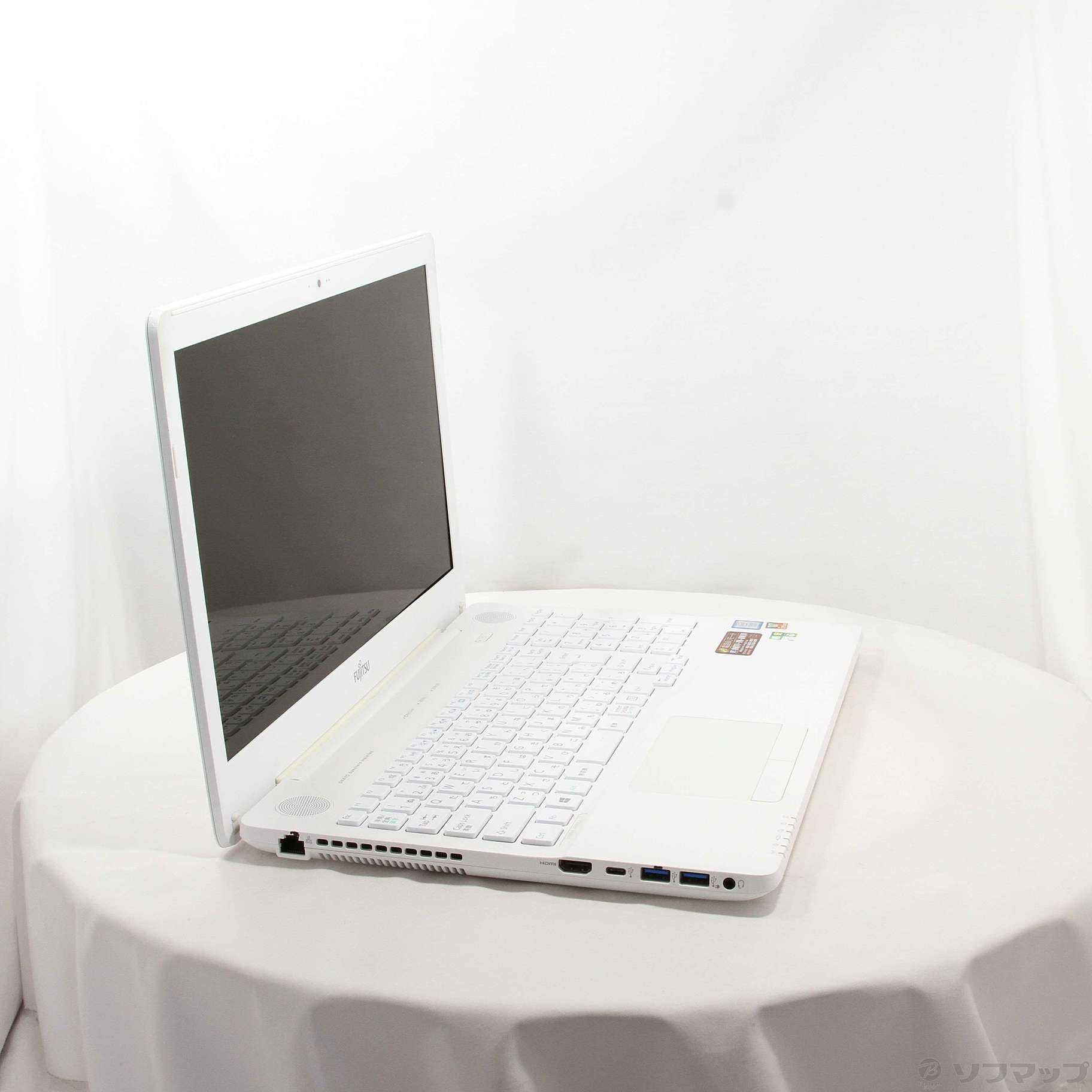 中古】格安安心パソコン LIFEBOOK AH50／C2 FMVA50C2WP プレミアムホワイト 〔Windows 10〕  ［Core-i7-7700HQ (2.8GHz)／4GB／HDD1TB／15.6インチワイド］ [2133056843340] -  リコレ！|ビックカメラグループ ソフマップの中古通販サイト