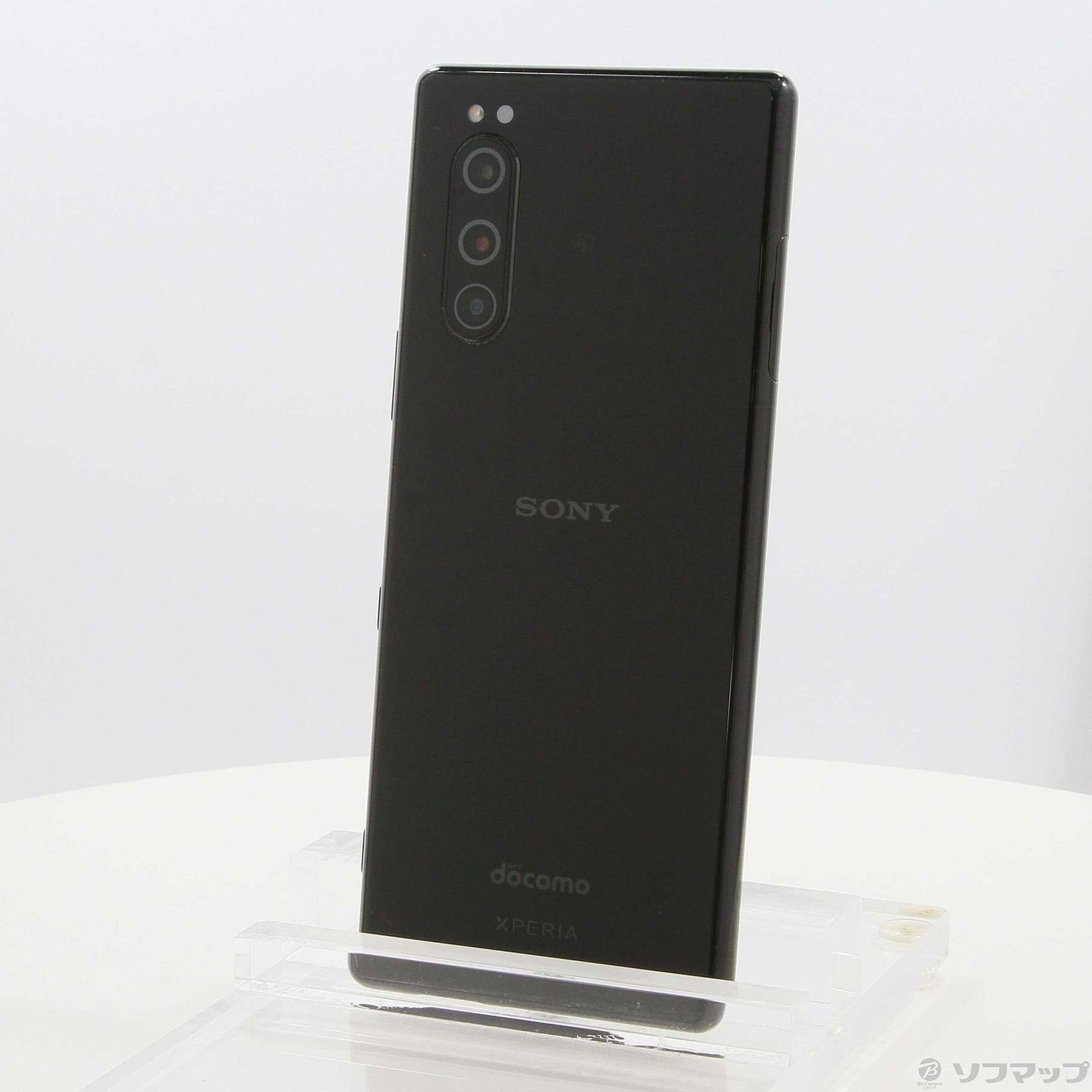 中古】Xperia 5 64GB ブラック SO-01M docomoロック解除SIMフリー [2133056845931] -  リコレ！|ビックカメラグループ ソフマップの中古通販サイト