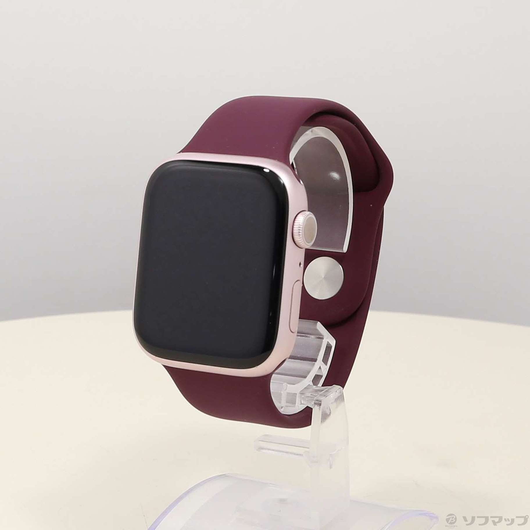 中古】Apple Watch Series 9 GPS 45mm ピンクアルミニウムケース 