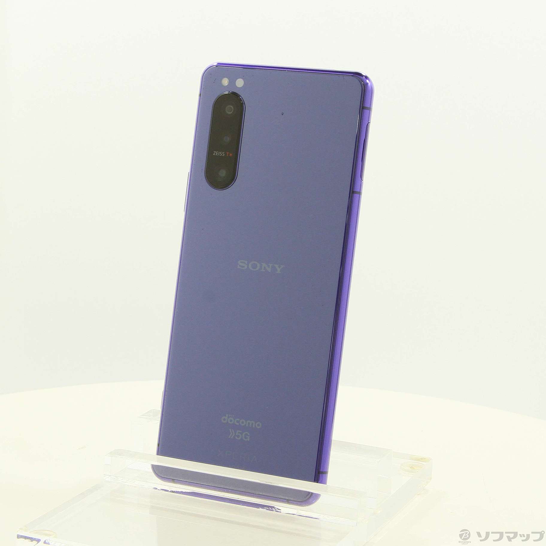 中古】Xperia 5 II 128GB パープル SO-52A docomoロック解除SIMフリー  