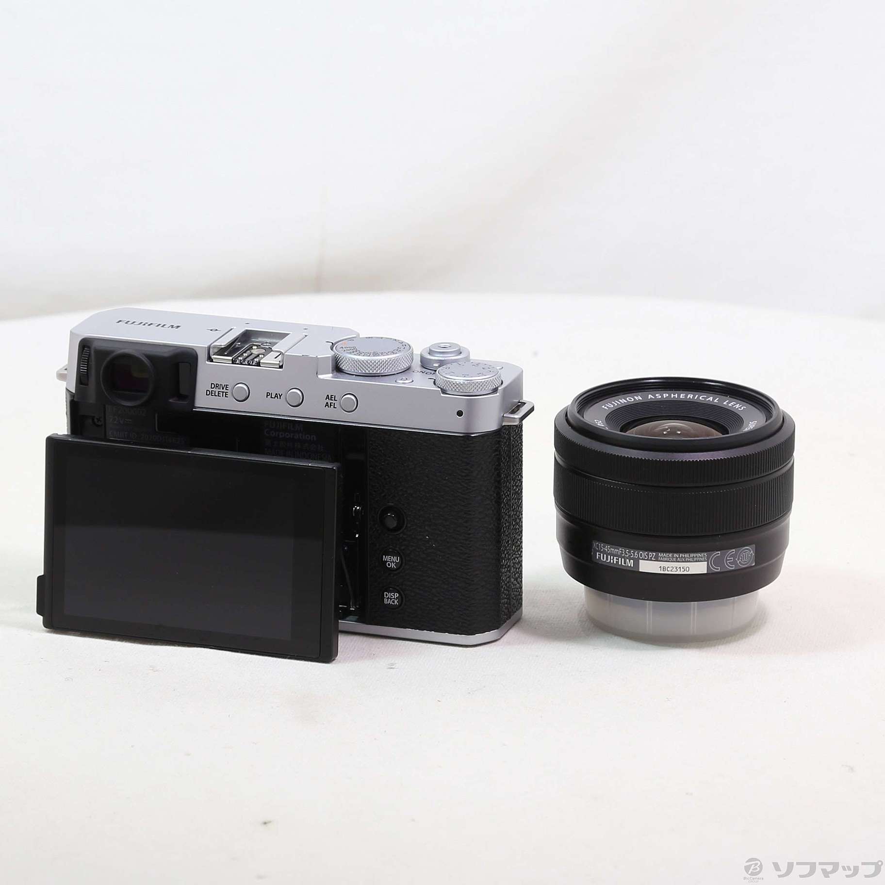 中古】FUJIFILM X-E4 XC15-45mmレンズキット シルバー [2133056874771] - リコレ！|ビックカメラグループ  ソフマップの中古通販サイト