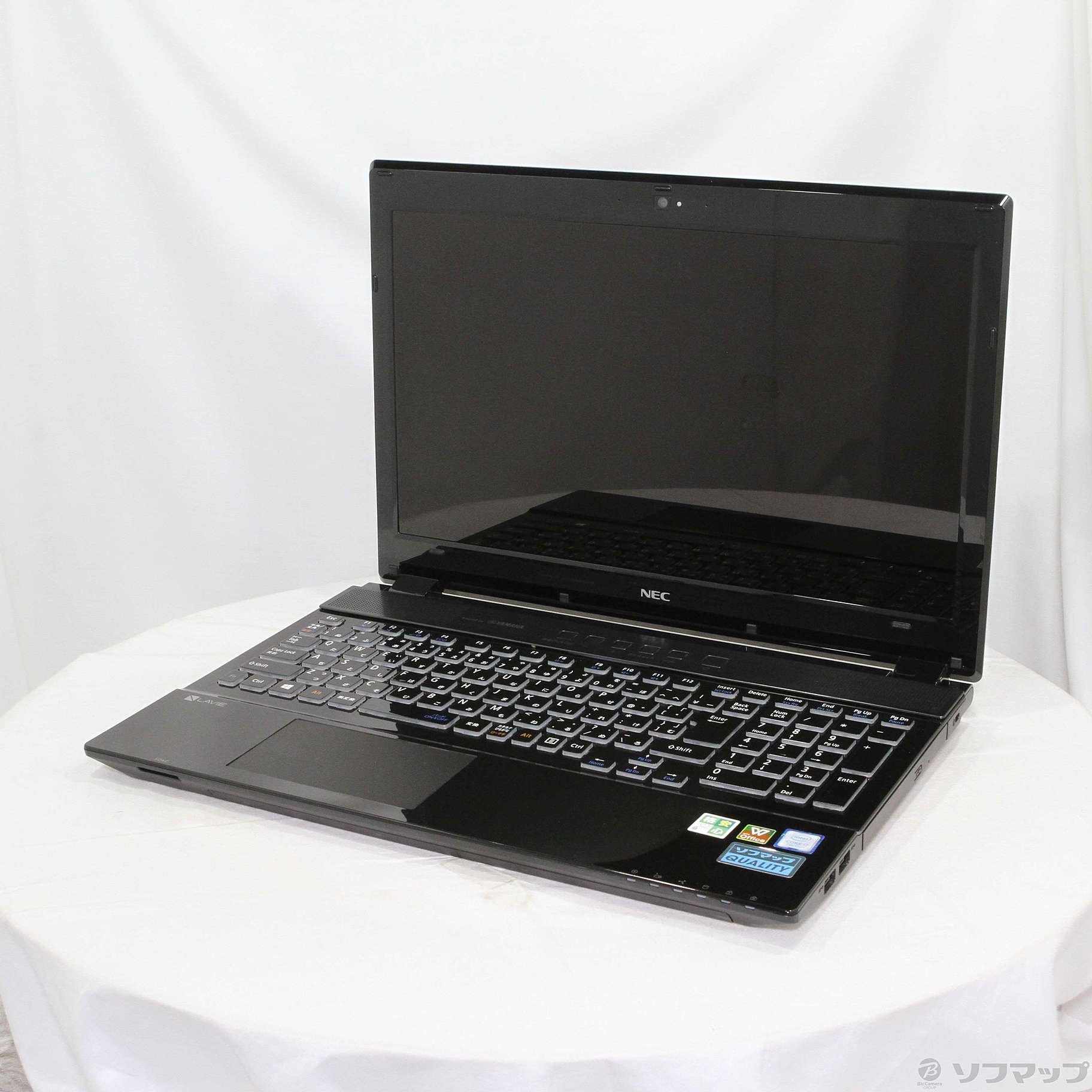 中古】格安安心パソコン LAVIE Note Standard PC-NS750GAB クリスタルブラック 〔Windows 10〕  [2133056885807] - リコレ！|ビックカメラグループ ソフマップの中古通販サイト