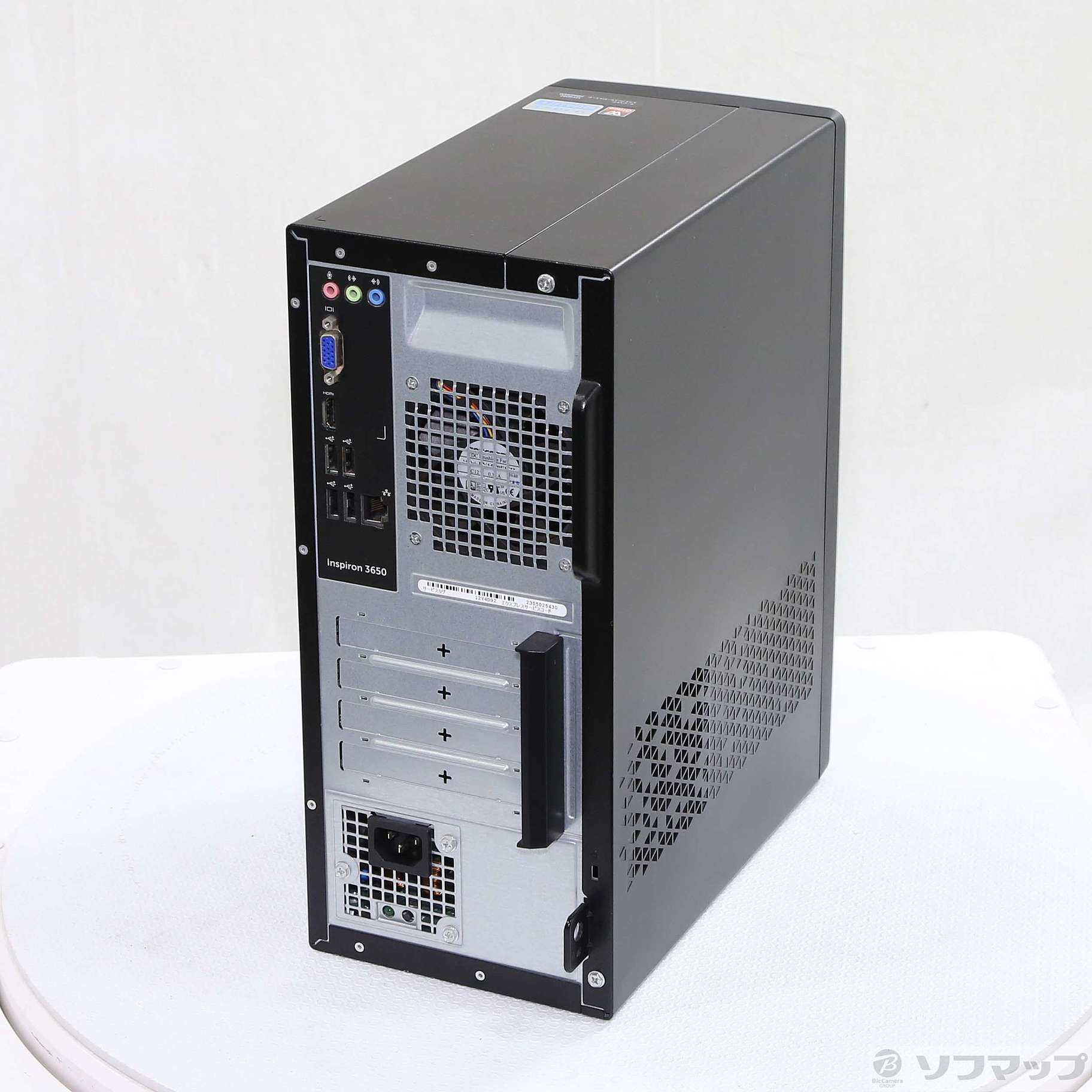 美品1円】DELL デル デスクトップPC inspiron 3650 D19M 002 Intel 