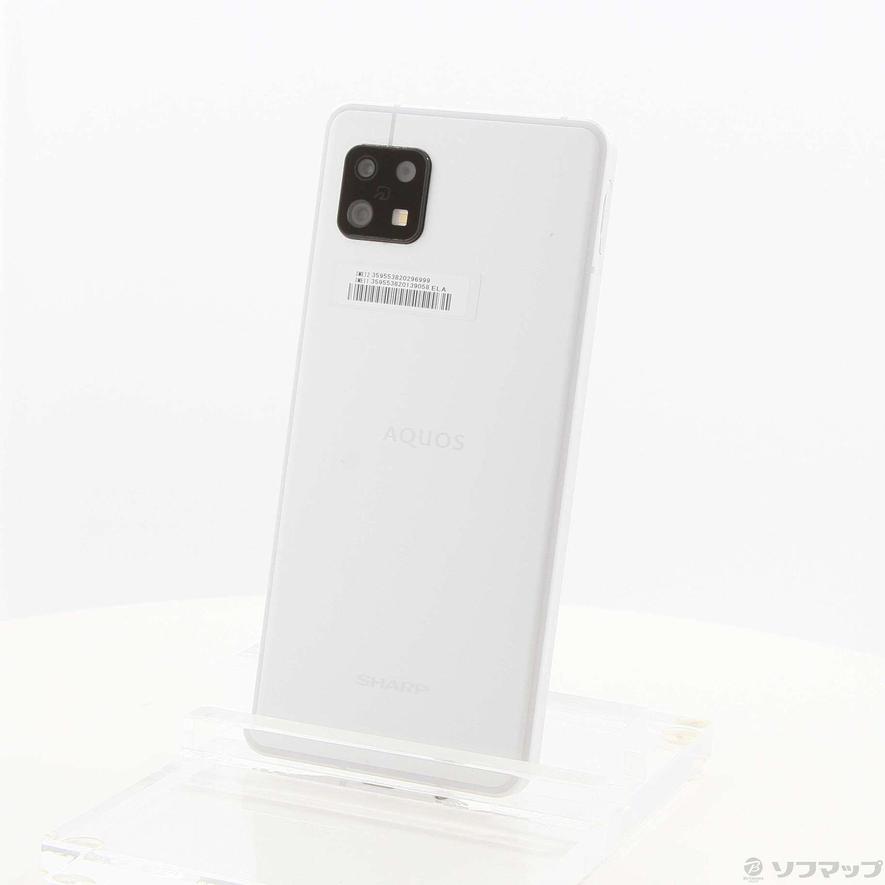 AQUOS sense6 128G シルバー おサイフ