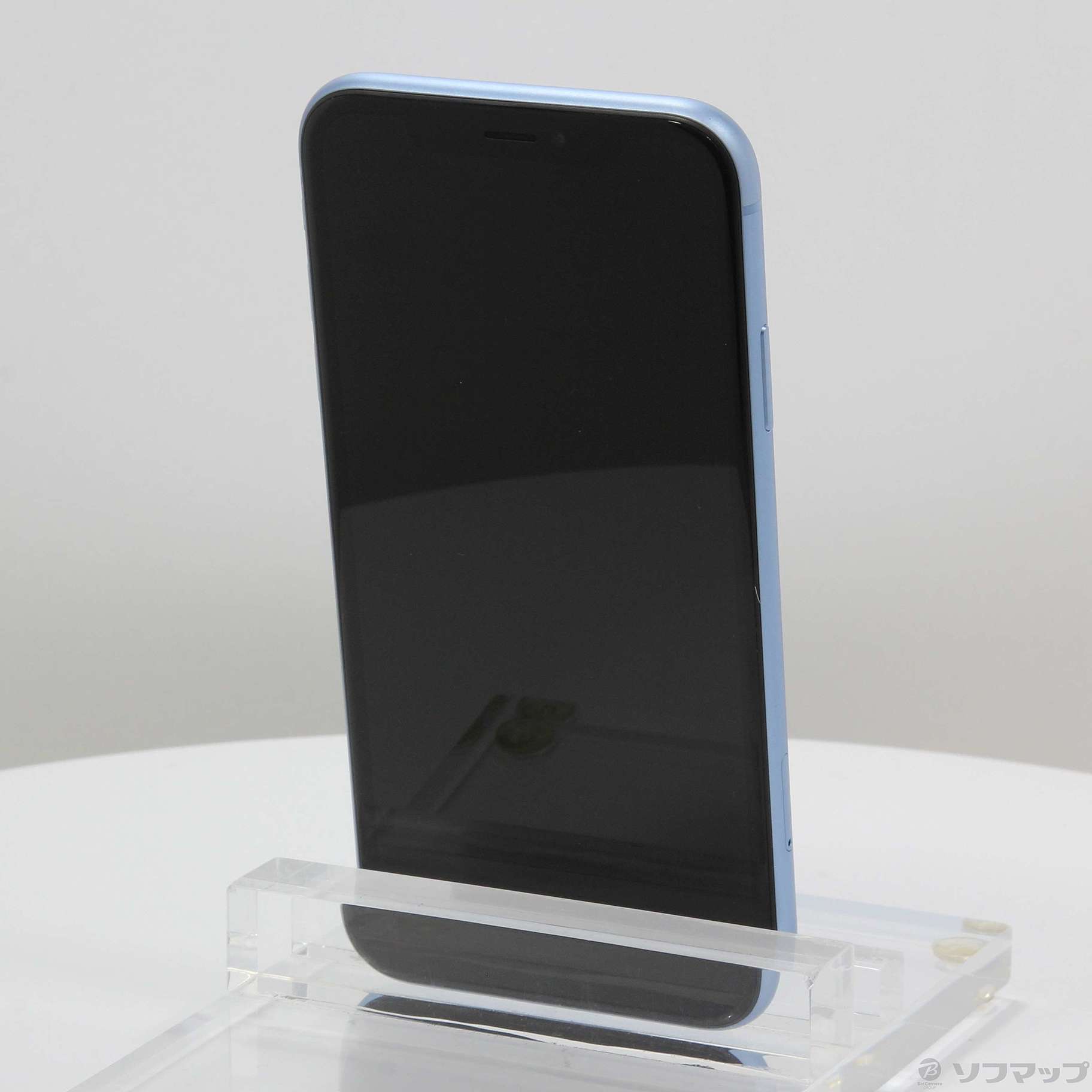中古】iPhoneXR 128GB ブルー MT0U2J／A SoftBank [2133056891884