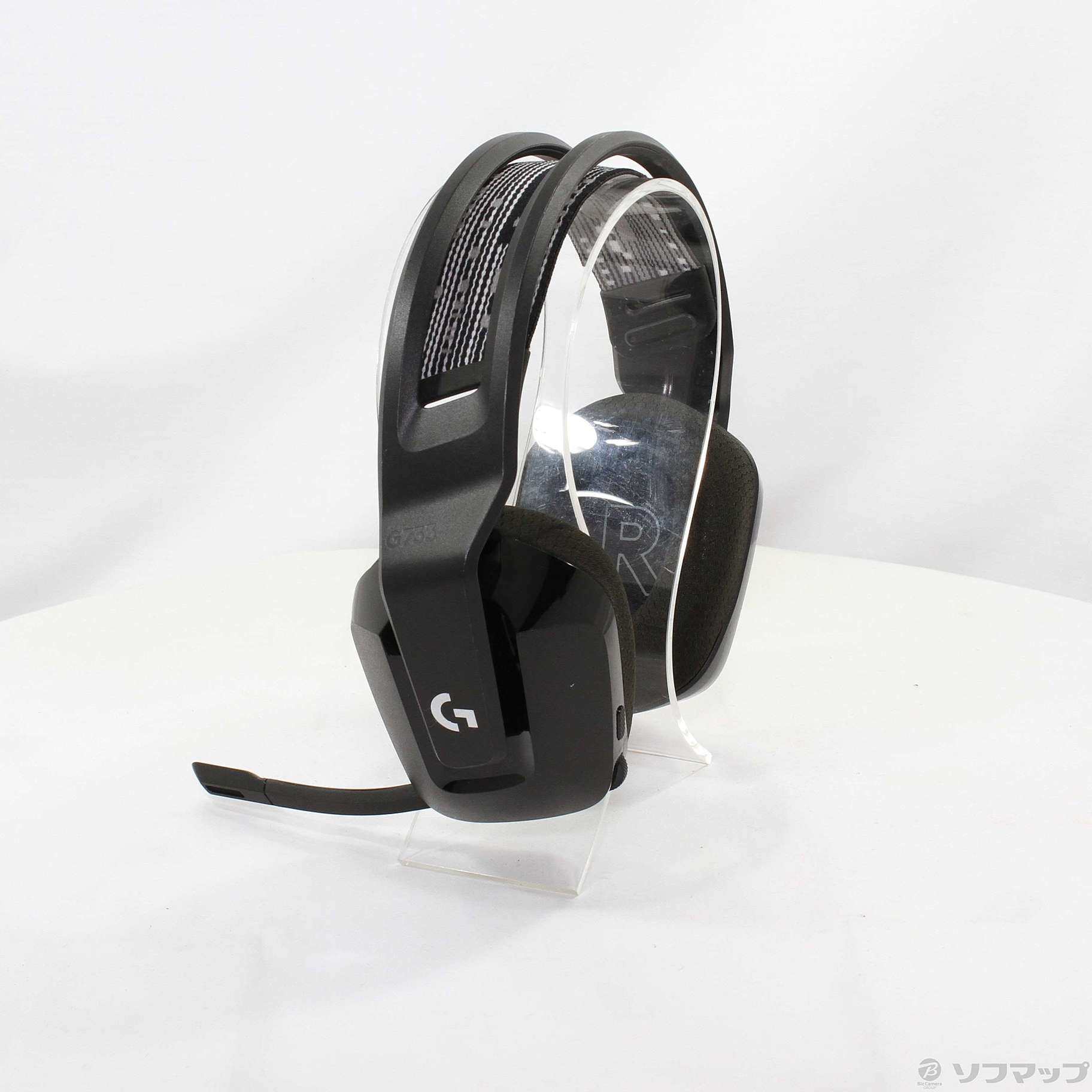 中古】G733 ワイヤレスRGBゲーミングヘッドセット G733-BKr ブラック