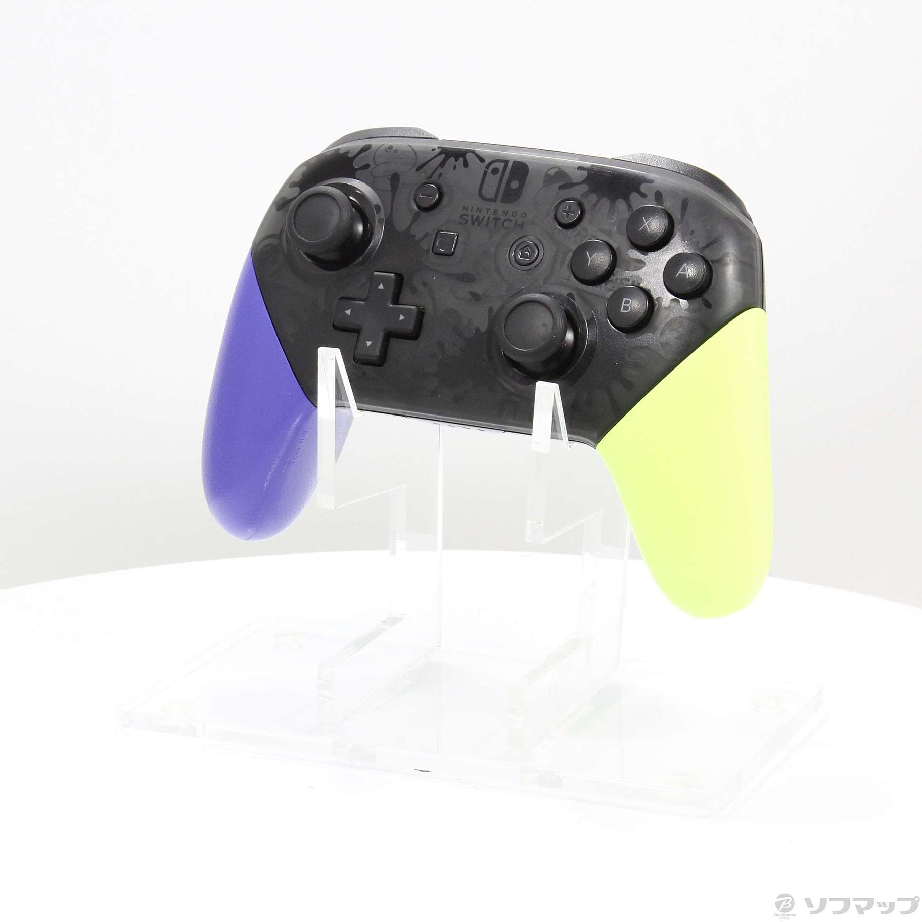 中古】Nintendo Switch Proコントローラー スプラトゥーン3エディション HAC-A-FSSKT [2133056899248] -  リコレ！|ビックカメラグループ ソフマップの中古通販サイト