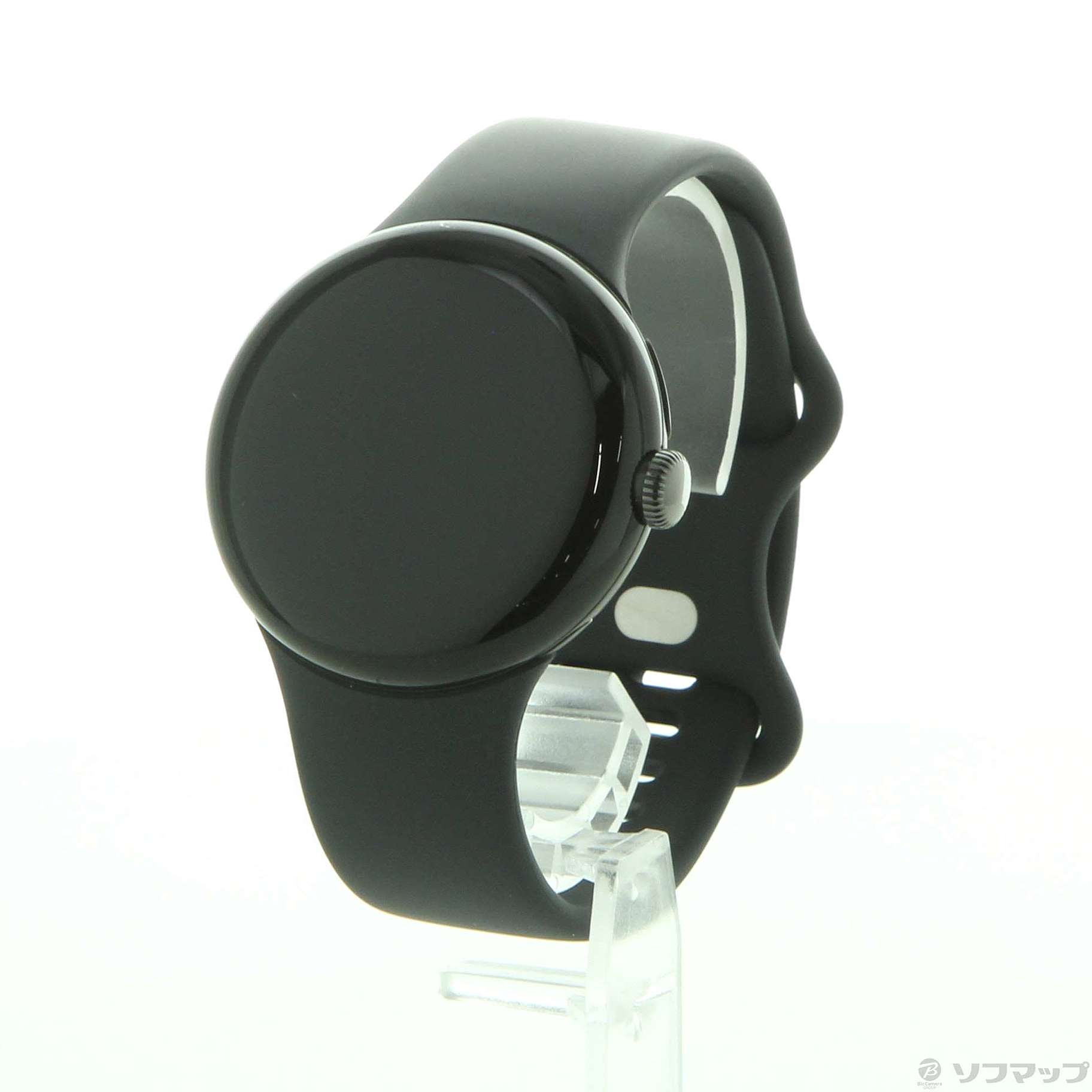 中古】Google Pixel Watch LTE GA04308-TW Matte Blackステンレスケース／Obsidianアクティブバンド  [2133056917393] - リコレ！|ビックカメラグループ ソフマップの中古通販サイト - ブランドグッズ