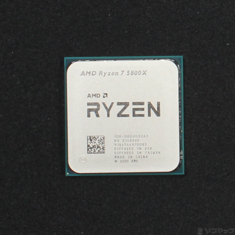 中古品〕 Ryzen 7 5800X 〔3.8GHz／SOCKET AM4〕｜の通販はソフマップ[sofmap]