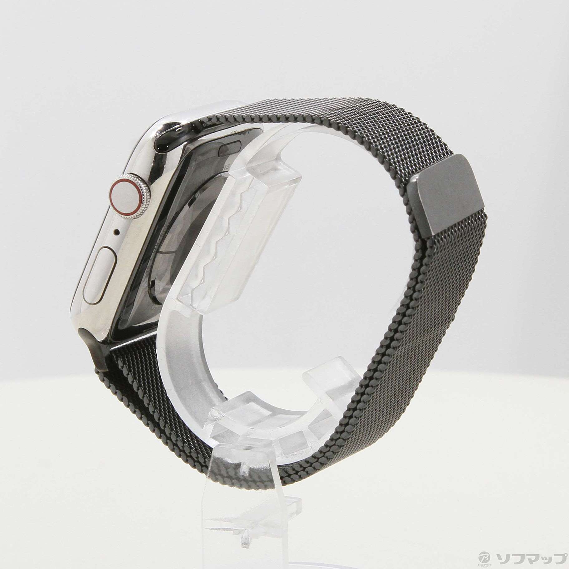 中古】Apple Watch Series 5 GPS + Cellular 44mm ステンレススチールケース スペースブラックミラネーゼループ  [2133056924209] - 法人専用リコレ！|ソフマップの法人専用中古通販サイト