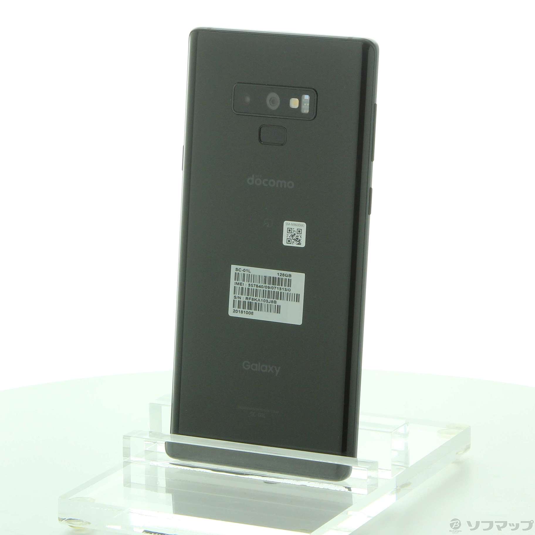 中古】GALAXY Note9 128GB ミッドナイトブラック SC-01L docomoロック解除SIMフリー [2133056926883] -  リコレ！|ビックカメラグループ ソフマップの中古通販サイト