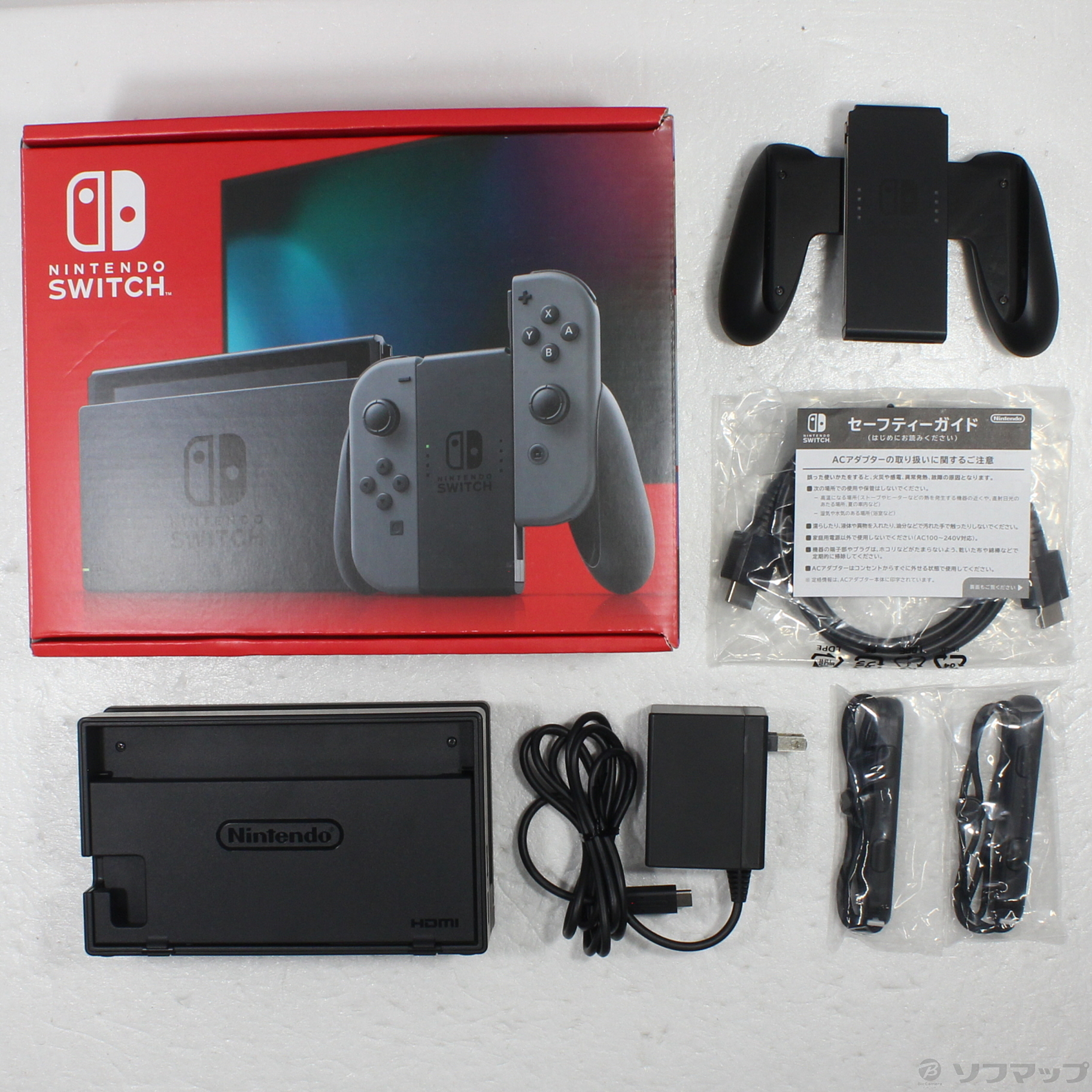 中古】Nintendo Switch Joy-Con (L) ／ (R) グレー [2133056927132] - リコレ！|ビックカメラグループ  ソフマップの中古通販サイト