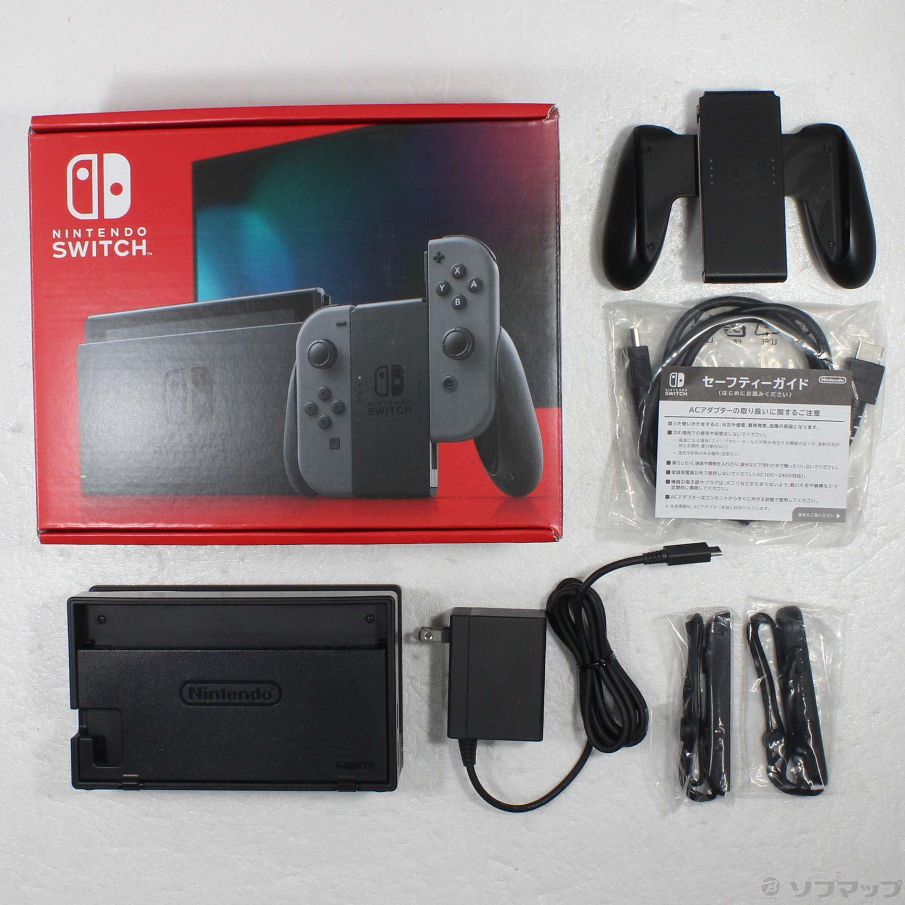 極美品・保証内】Nintendo Switch Joy-Con L R グレー