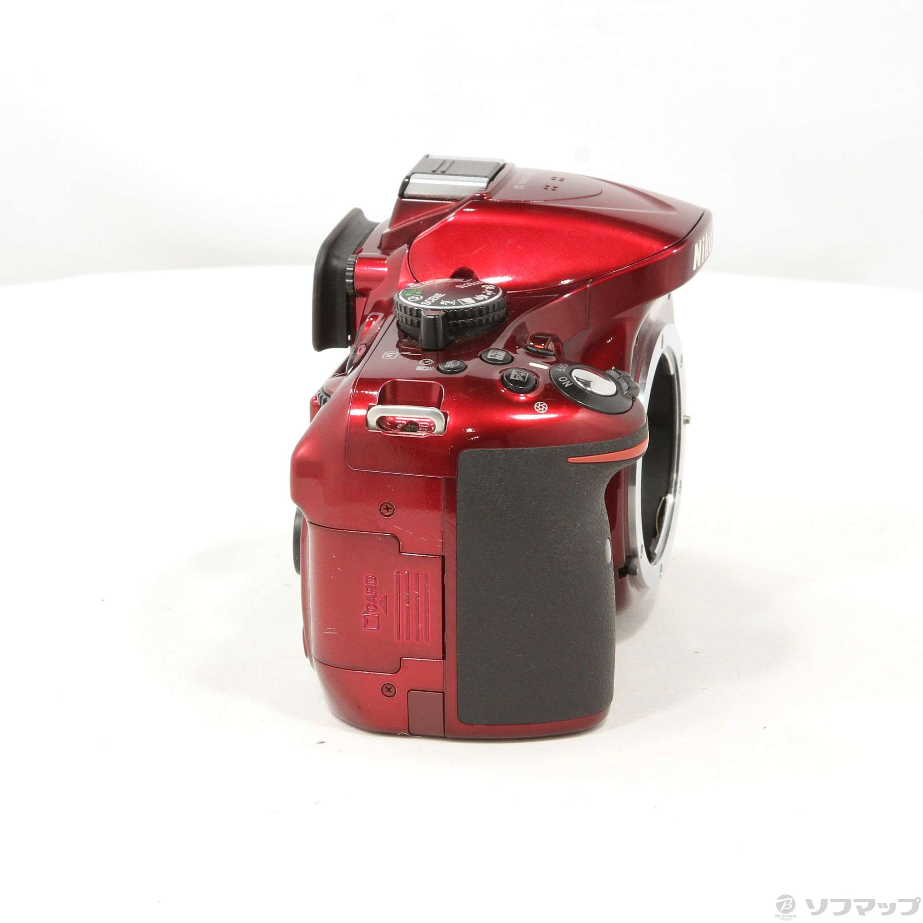 中古】NIKON D5200 ボディ (レッド) [2133056940049] - リコレ