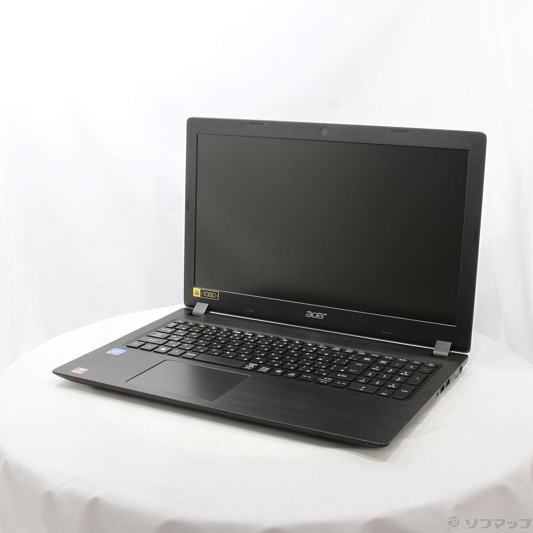 中古】Aspire 3 A315-32-N14U／KF シェールブラック 〔Windows 10 