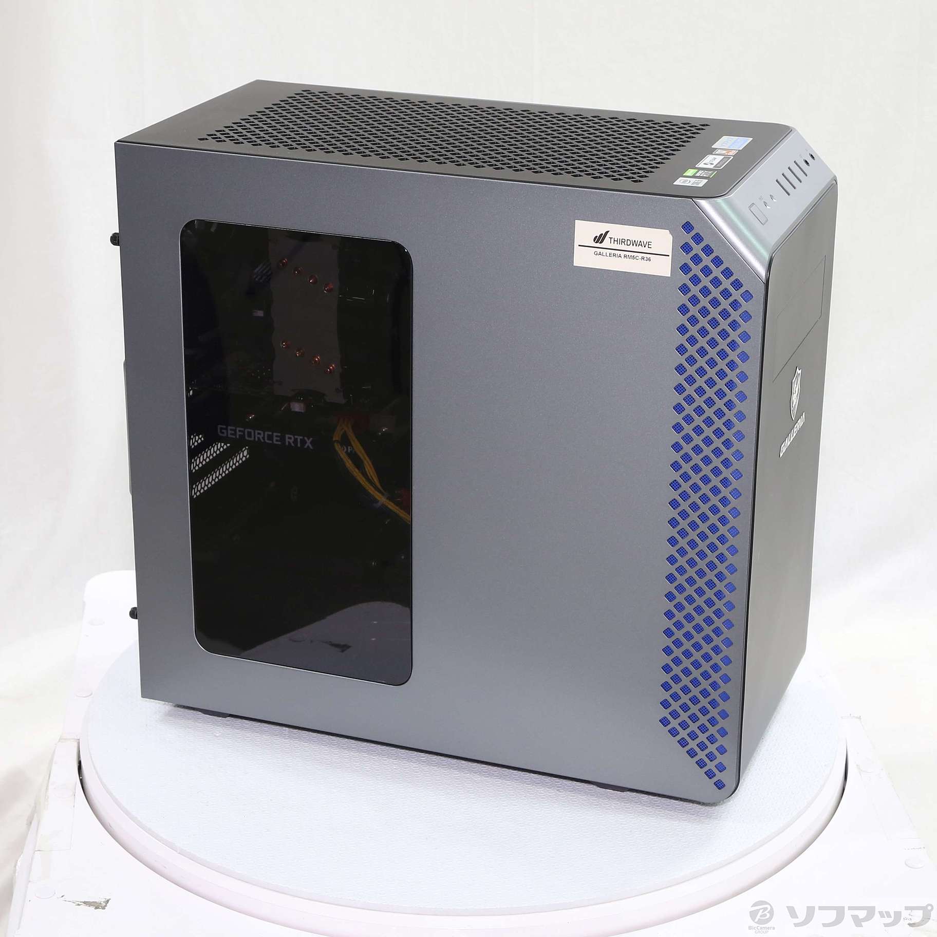 中古】GALLERIA RM5C-R36 ［Core-i5-10400 (2.9GHz)／16GB／HDD1TB／SSD512GB／GeForce  RTX 3060(12GB)／］ [2133056944955] - リコレ！|ビックカメラグループ ソフマップの中古通販サイト - □人気商品□