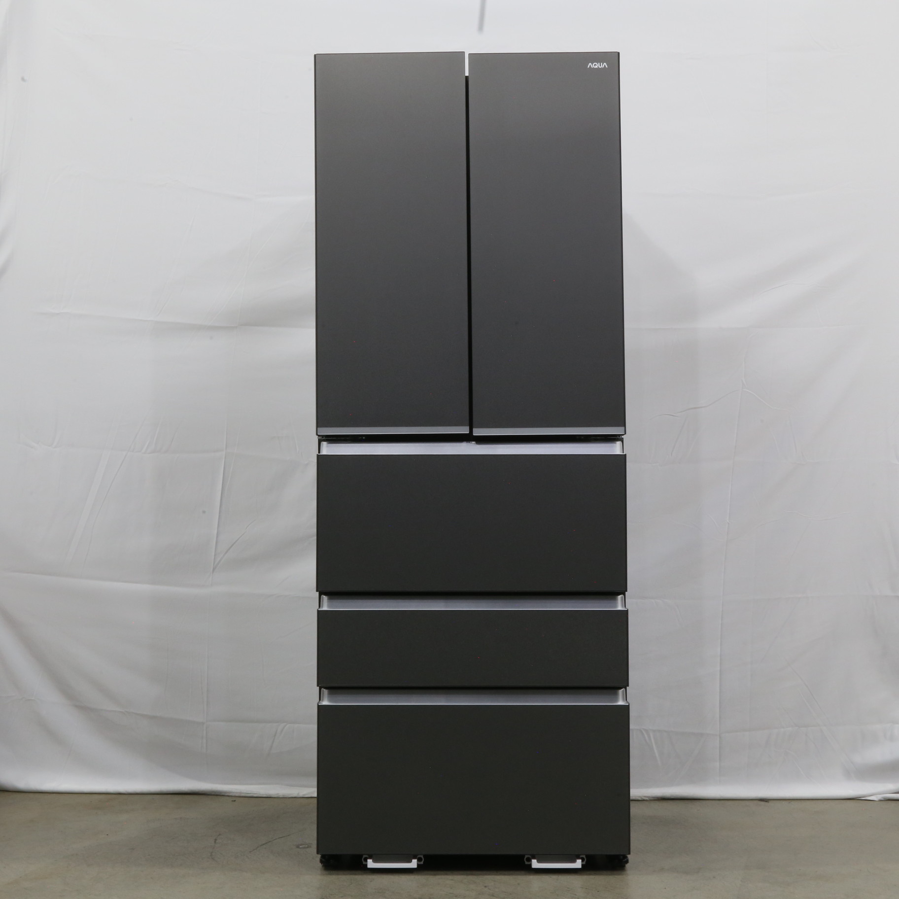 予約]冷蔵庫 【設置込】 AQUA アクア 501L 5ドア フレンチドア