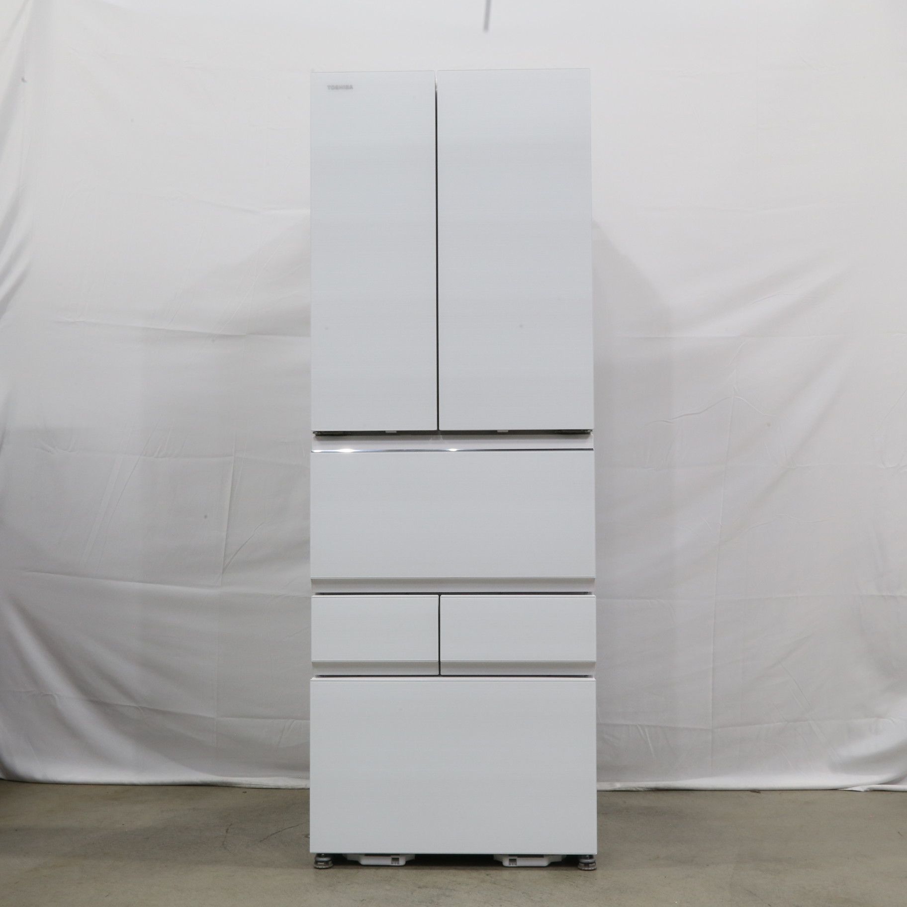 東芝 冷蔵庫 ベジータGR-V510FZS 507L フロストホワイト 送料込 東芝